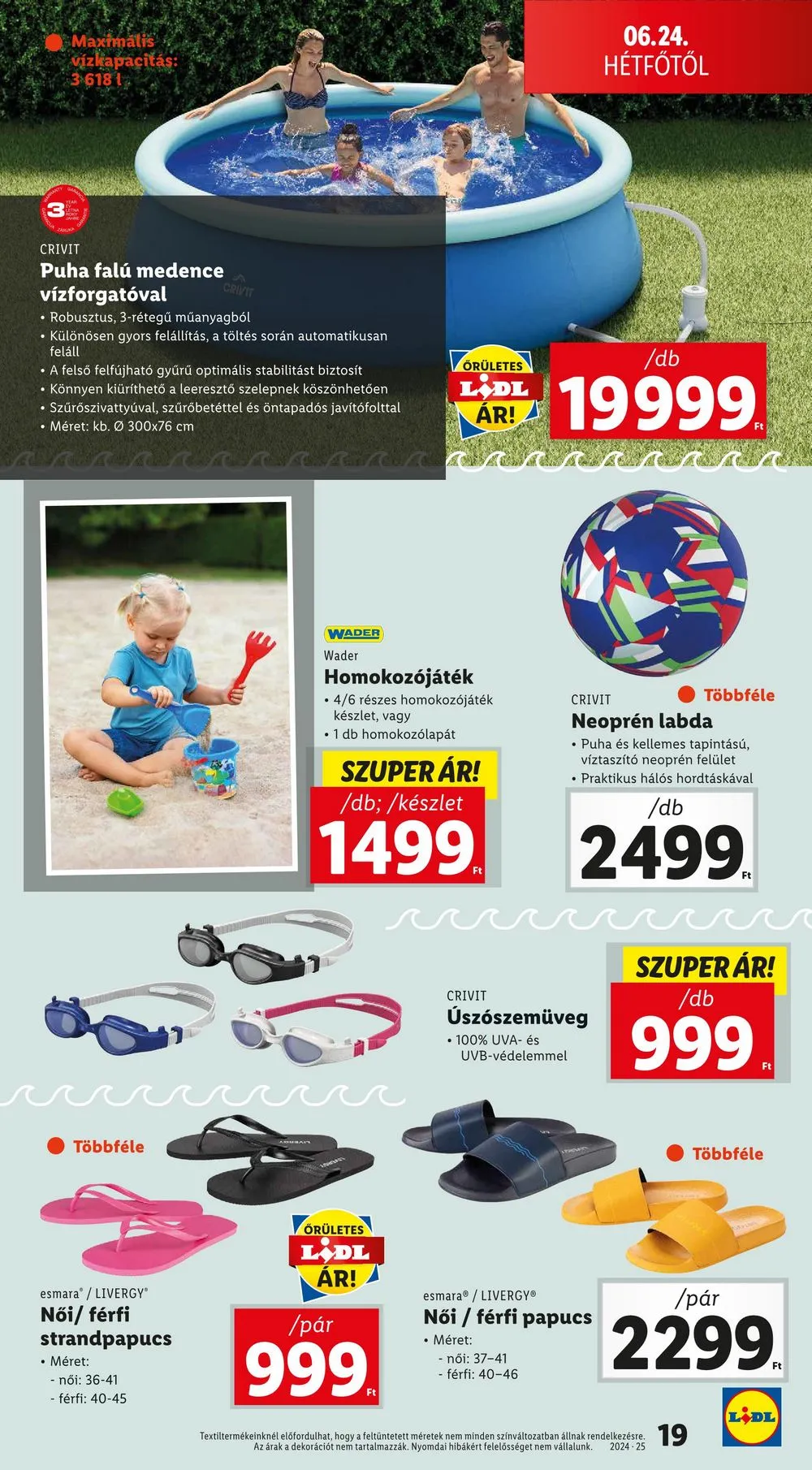 Lidl akciós újság Nonfood 06.20–06.20 – 19. oldal
