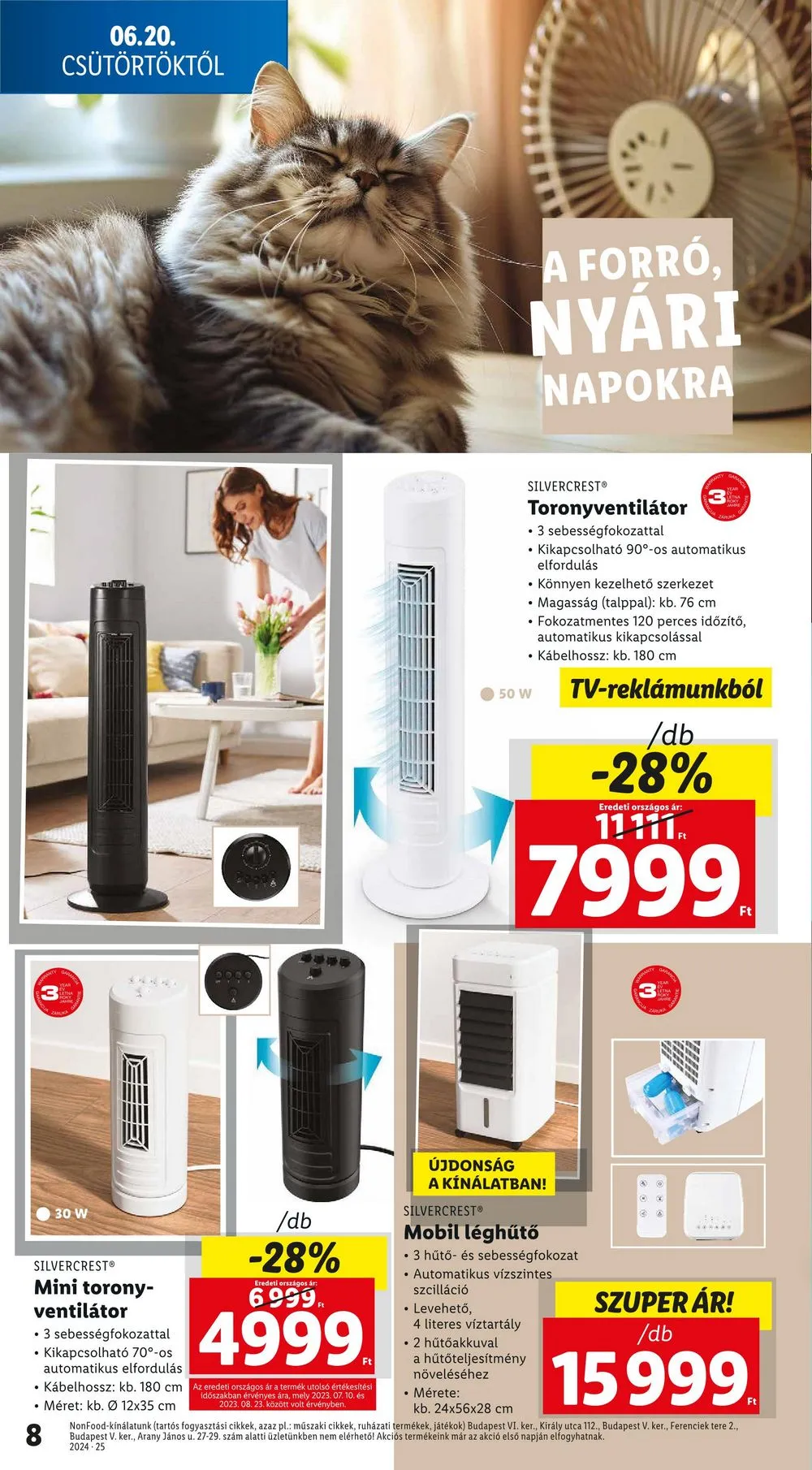 Lidl akciós újság Nonfood 06.20–06.20 – 8. oldal