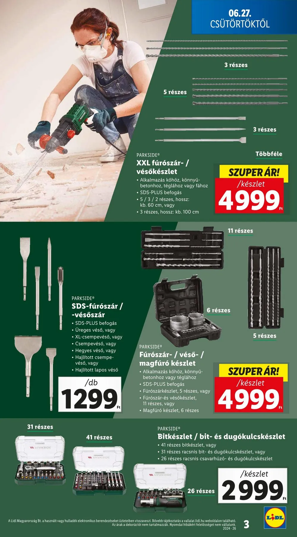 Lidl akciós újság Nonfood 06.27–06.27 – 3. oldal