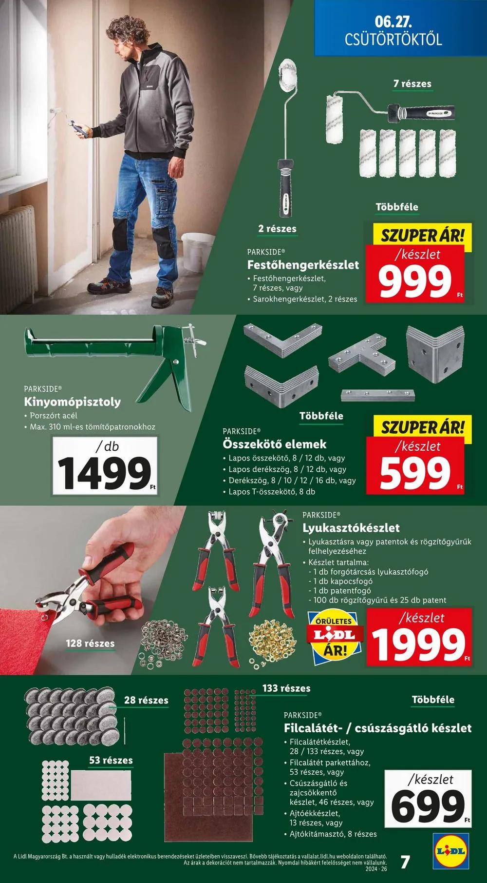 Lidl akciós újság Nonfood 06.27–06.27 – 7. oldal