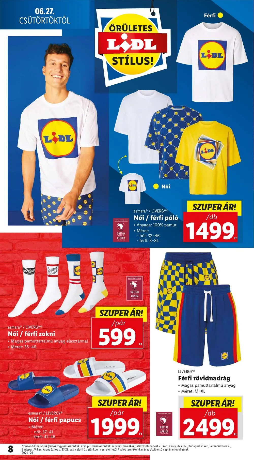 Lidl akciós újság Nonfood 06.27–06.27 – 8. oldal