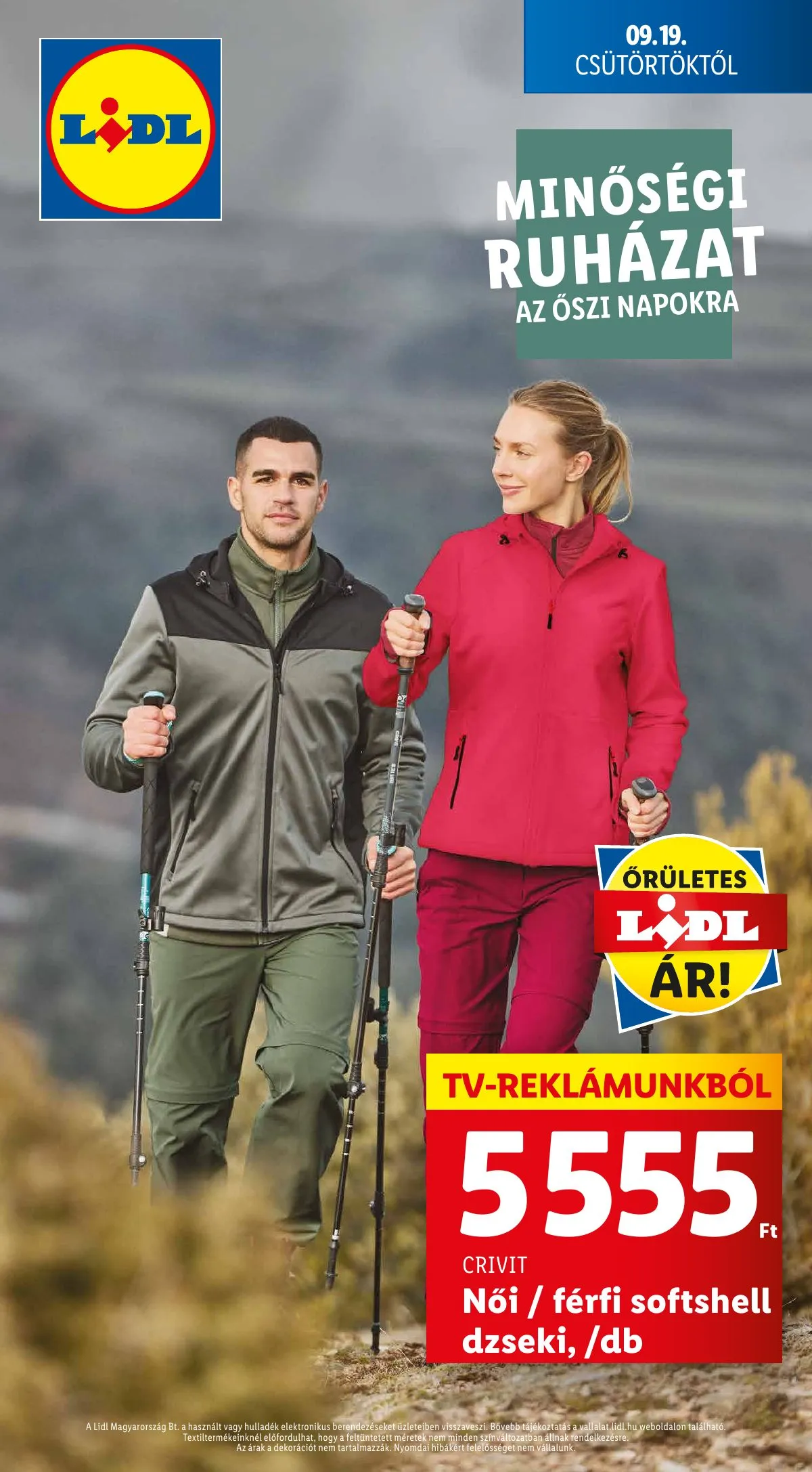 Lidl akciós újság Nonfood 09.19–09.19