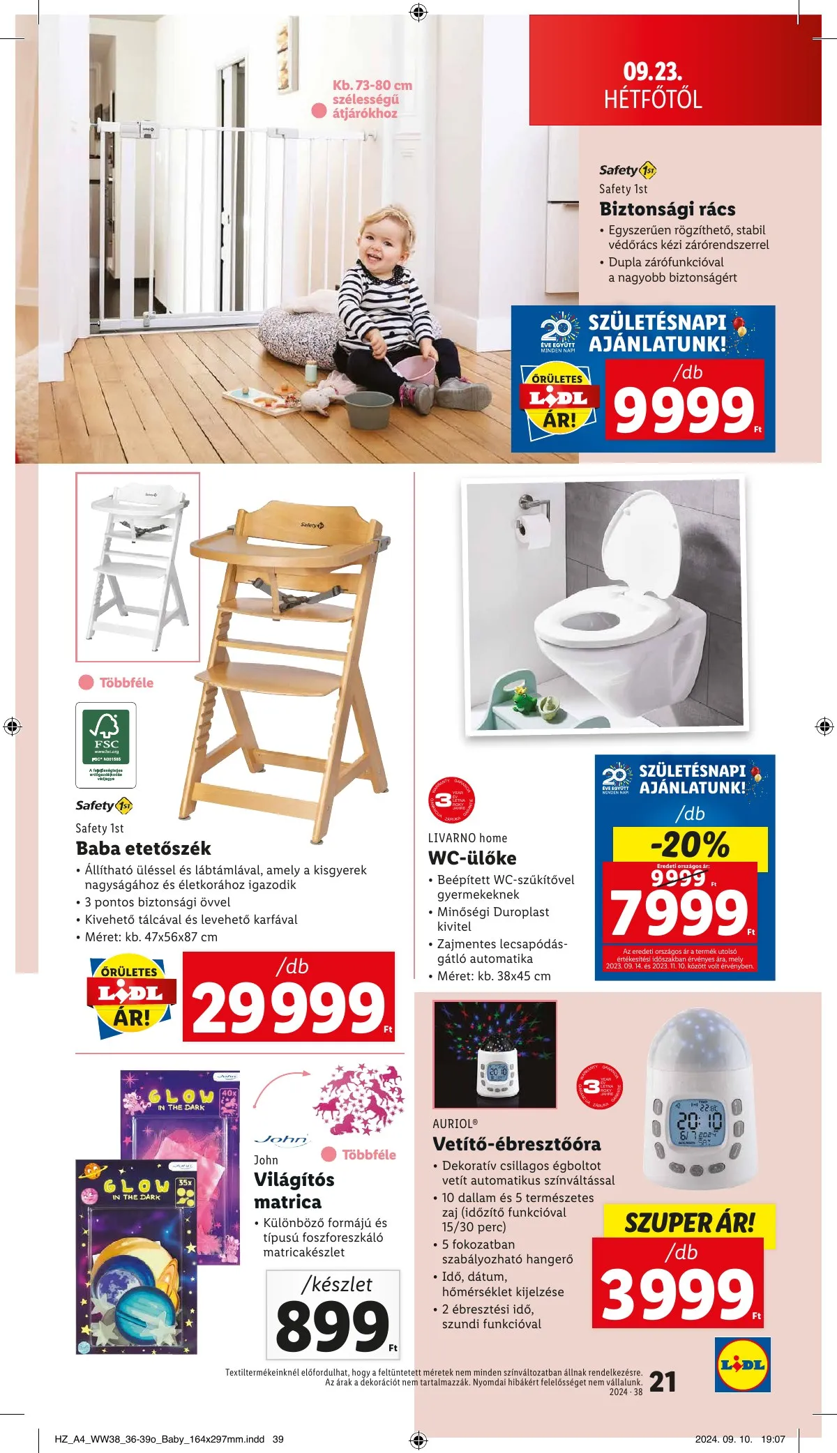Lidl akciós újság Nonfood 09.19–09.19 – 21. oldal