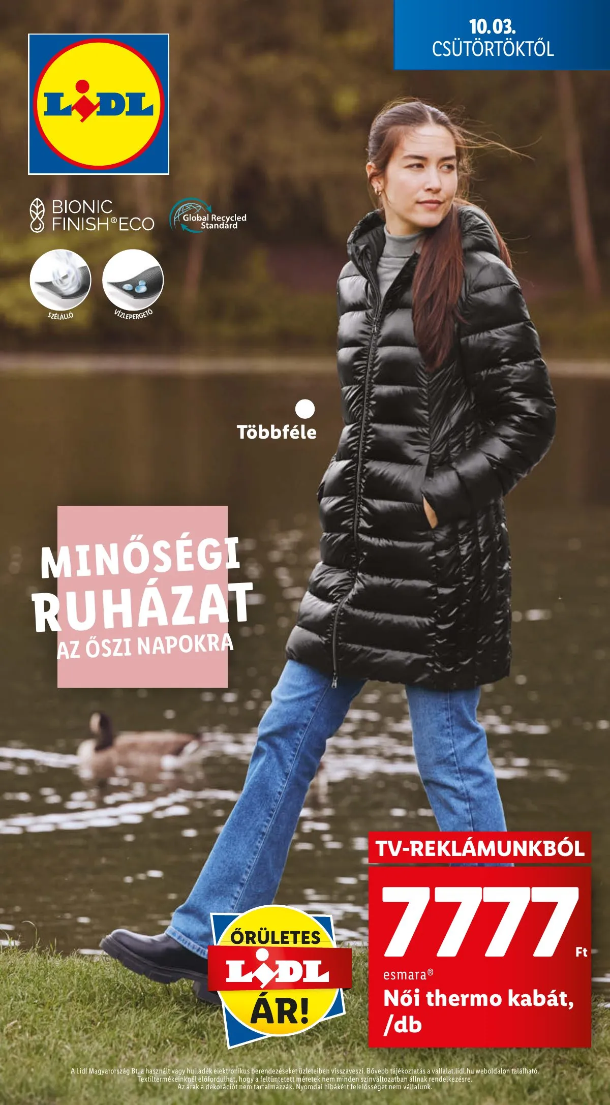 Lidl akciós újság Nonfood 10.03–10.03