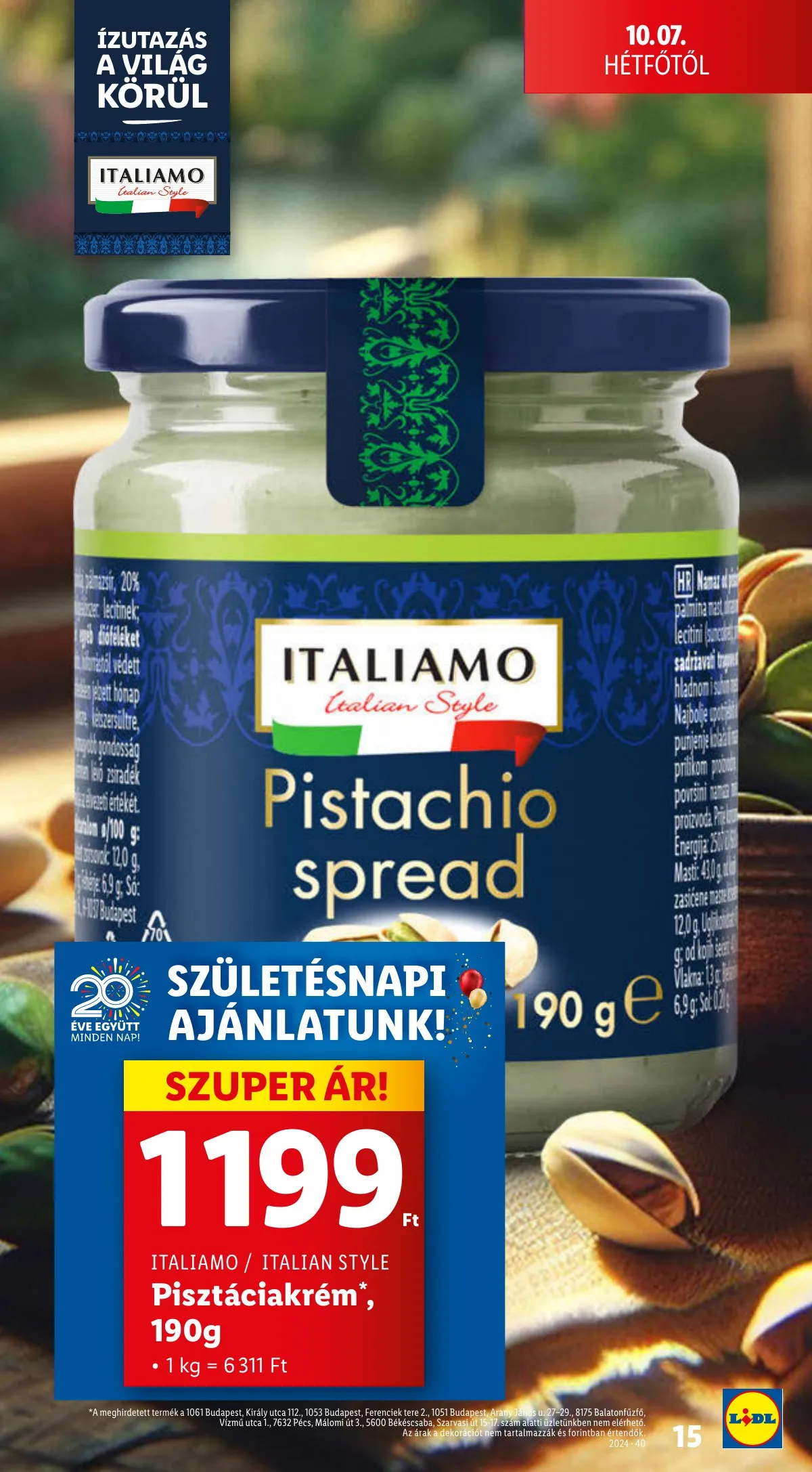 Lidl akciós újság Nonfood 10.03–10.03 – 15. oldal