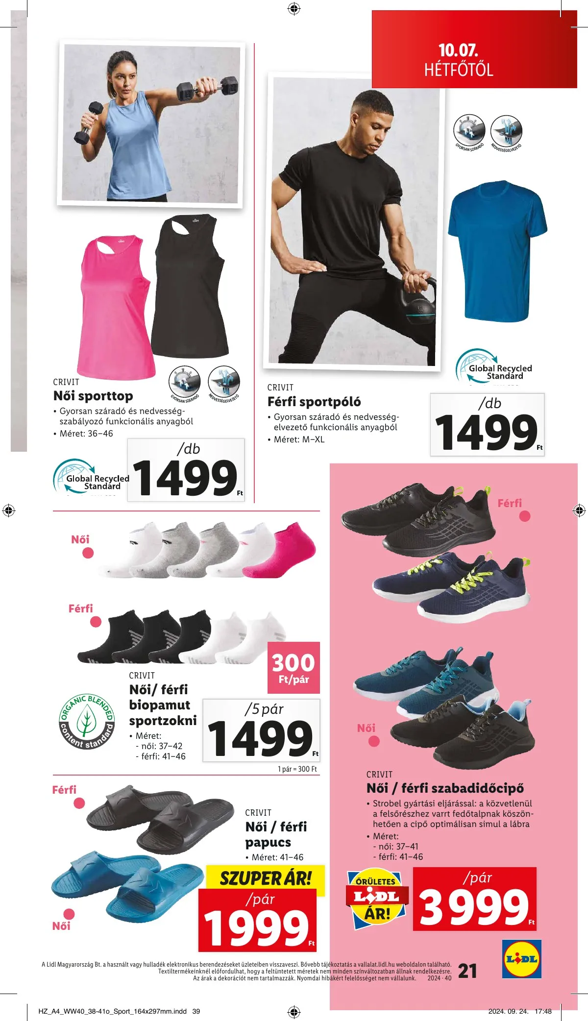 Lidl akciós újság Nonfood 10.03–10.03 – 21. oldal