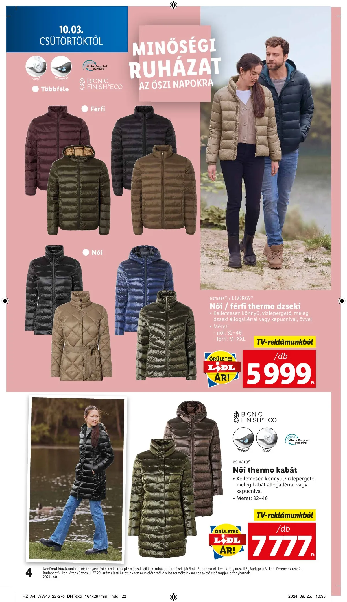 Lidl akciós újság Nonfood 10.03–10.03 – 4. oldal