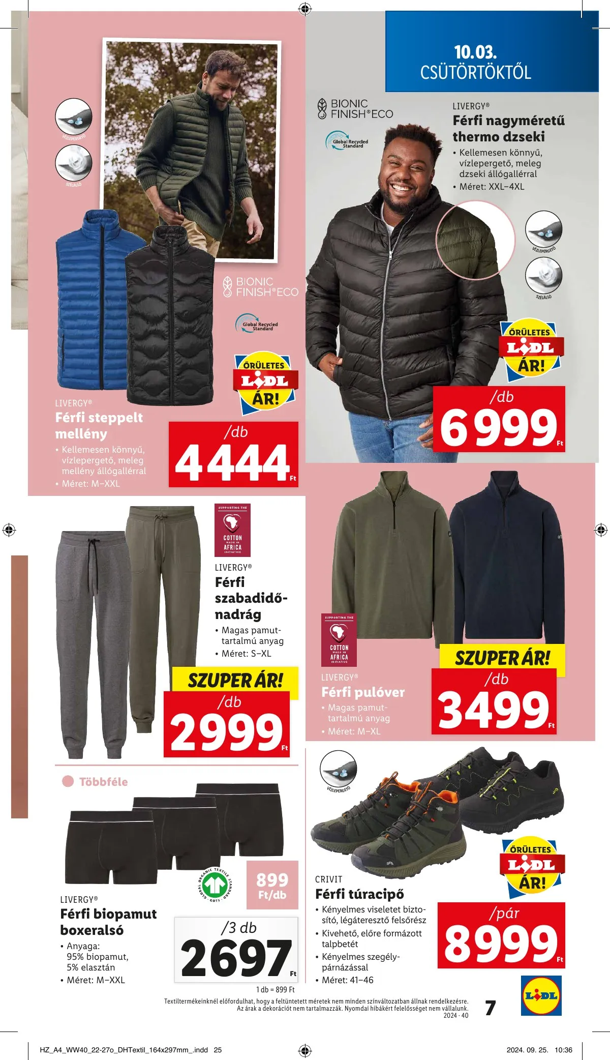 Lidl akciós újság Nonfood 10.03–10.03 – 7. oldal