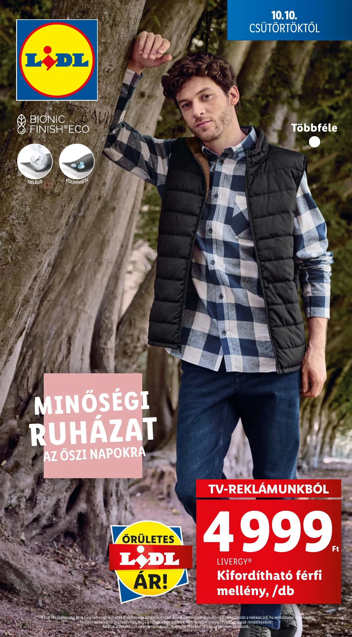 Lidl akciós újság Nonfood 10.10–10.10