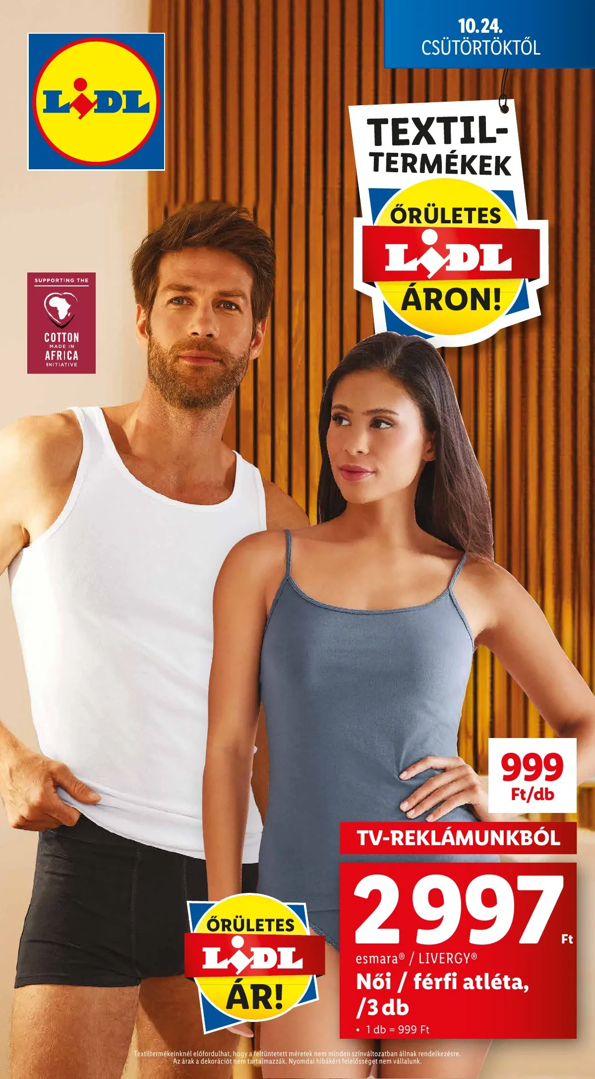 Lidl akciós újság Nonfood 10.24–10.24