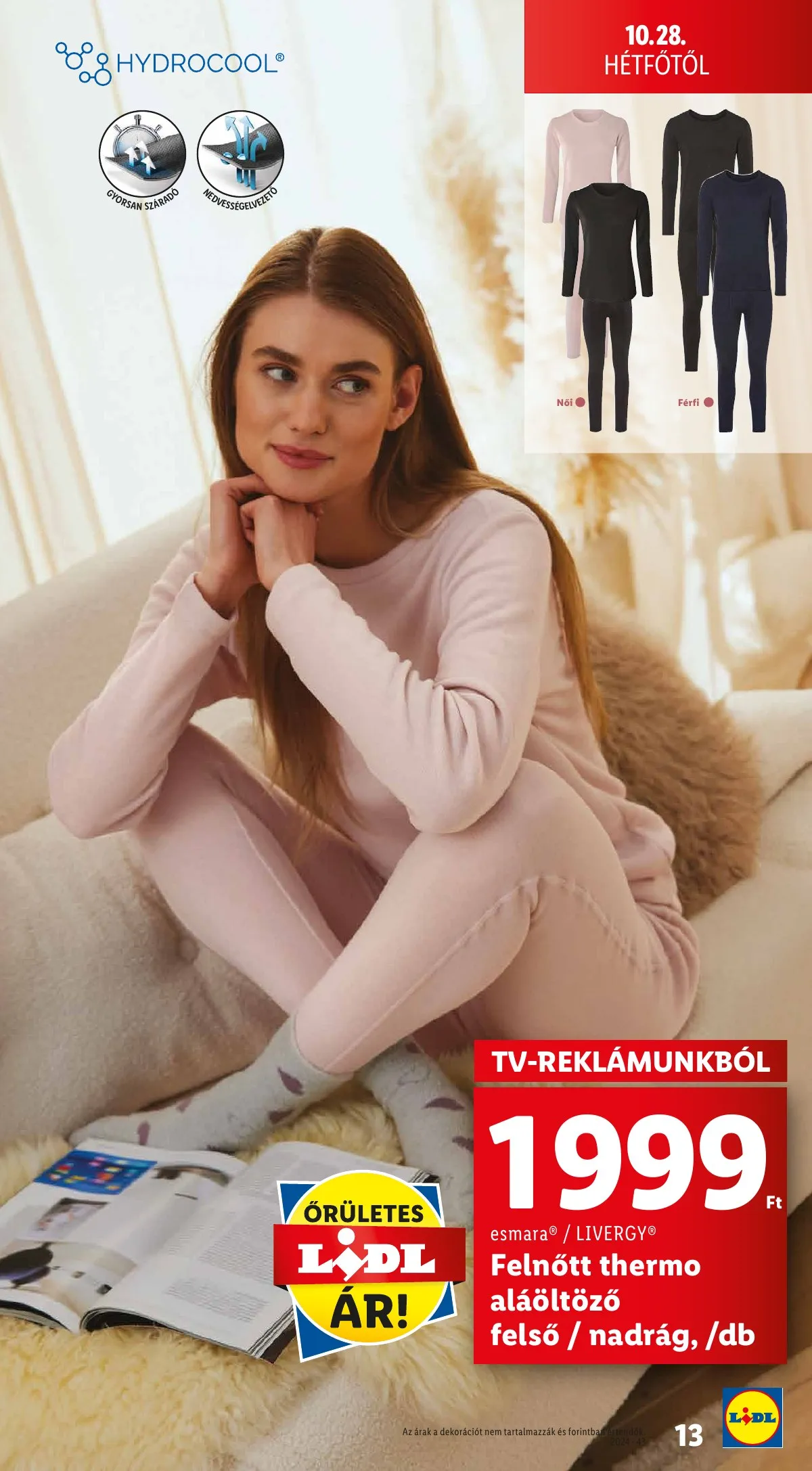 Lidl akciós újság Nonfood 10.24–10.24 – 13. oldal