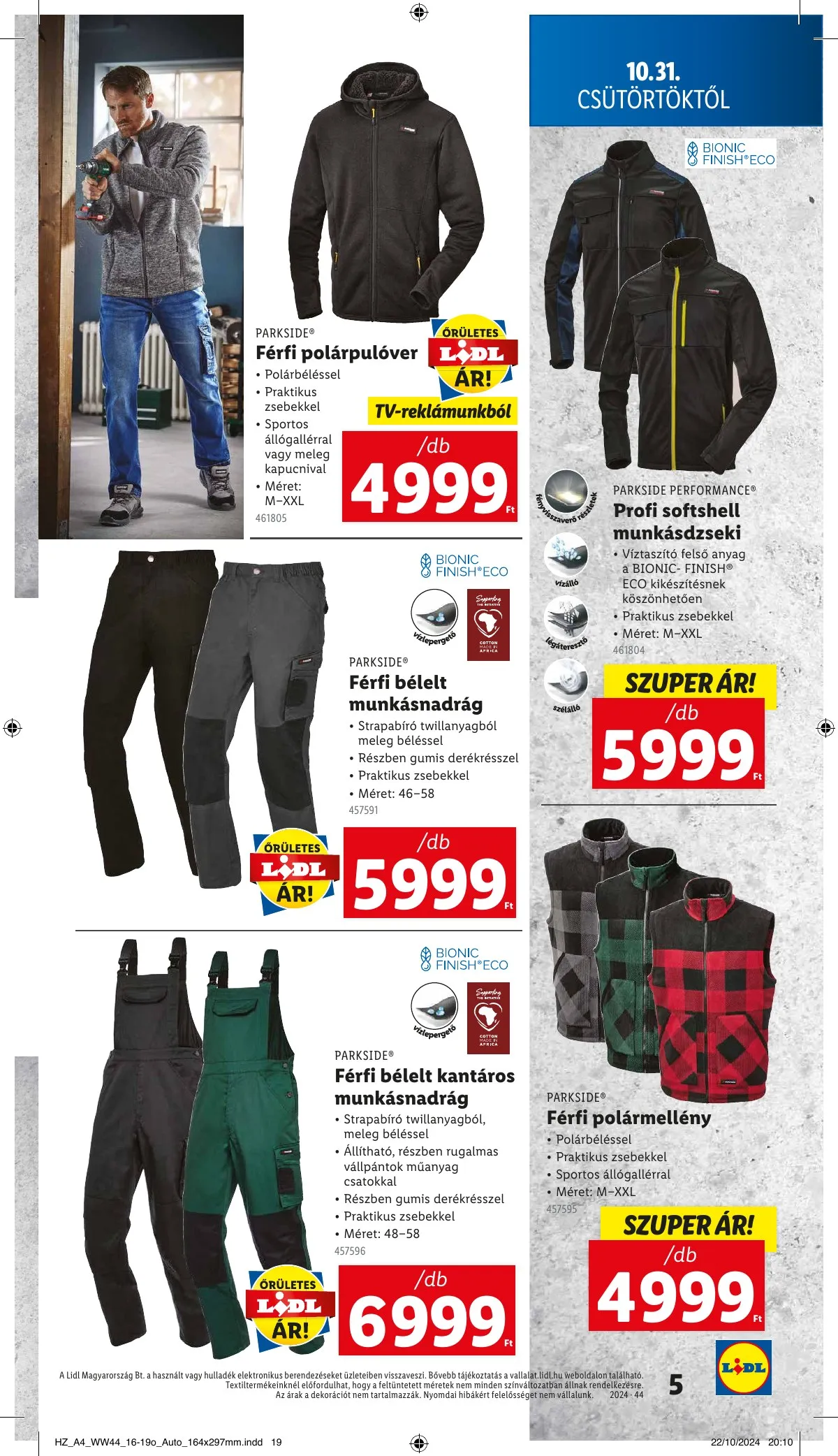 Lidl akciós újság Nonfood 10.31–10.31 – 5. oldal