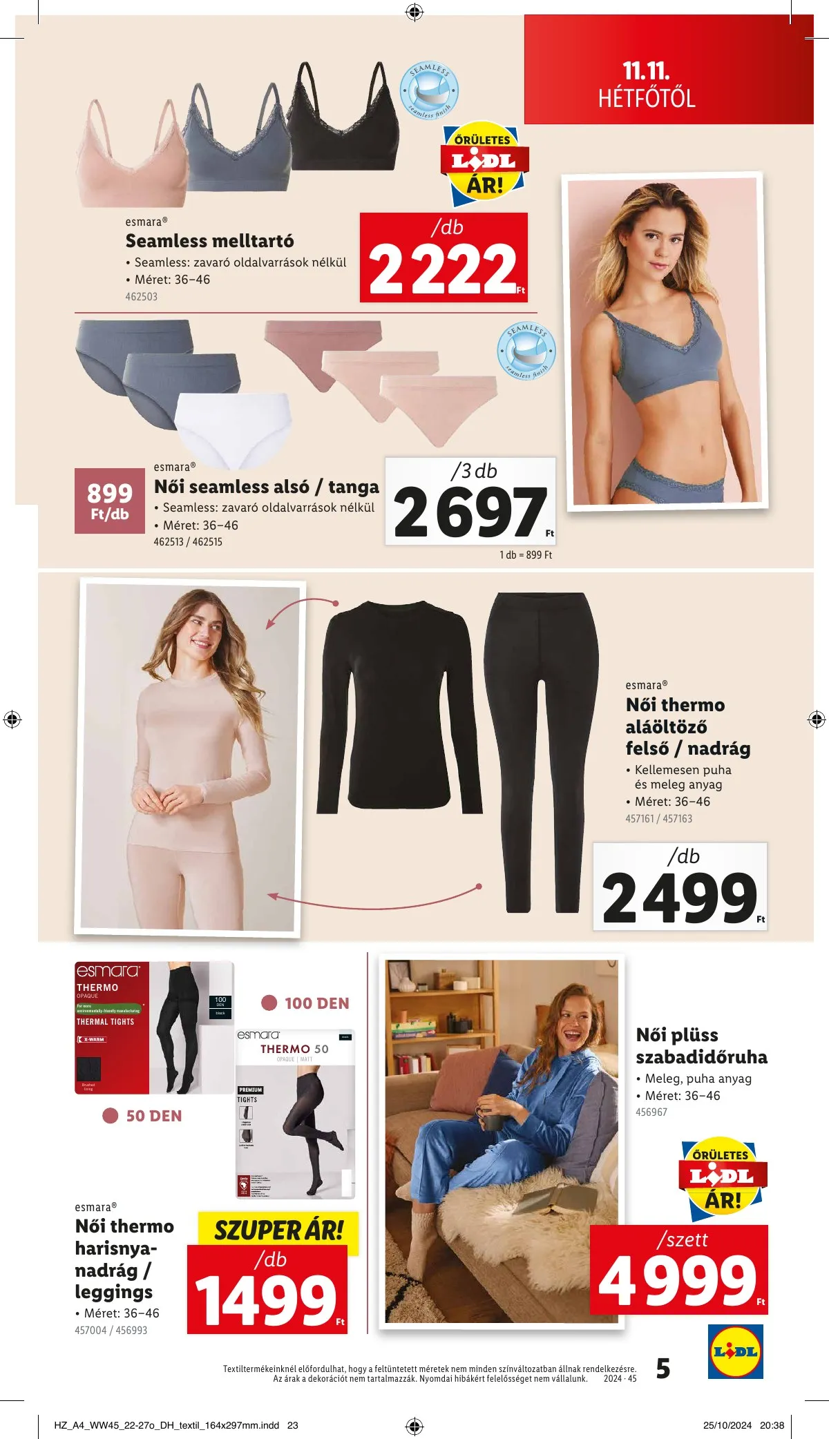 Lidl akciós újság Nonfood 11.07–11.07 – 5. oldal