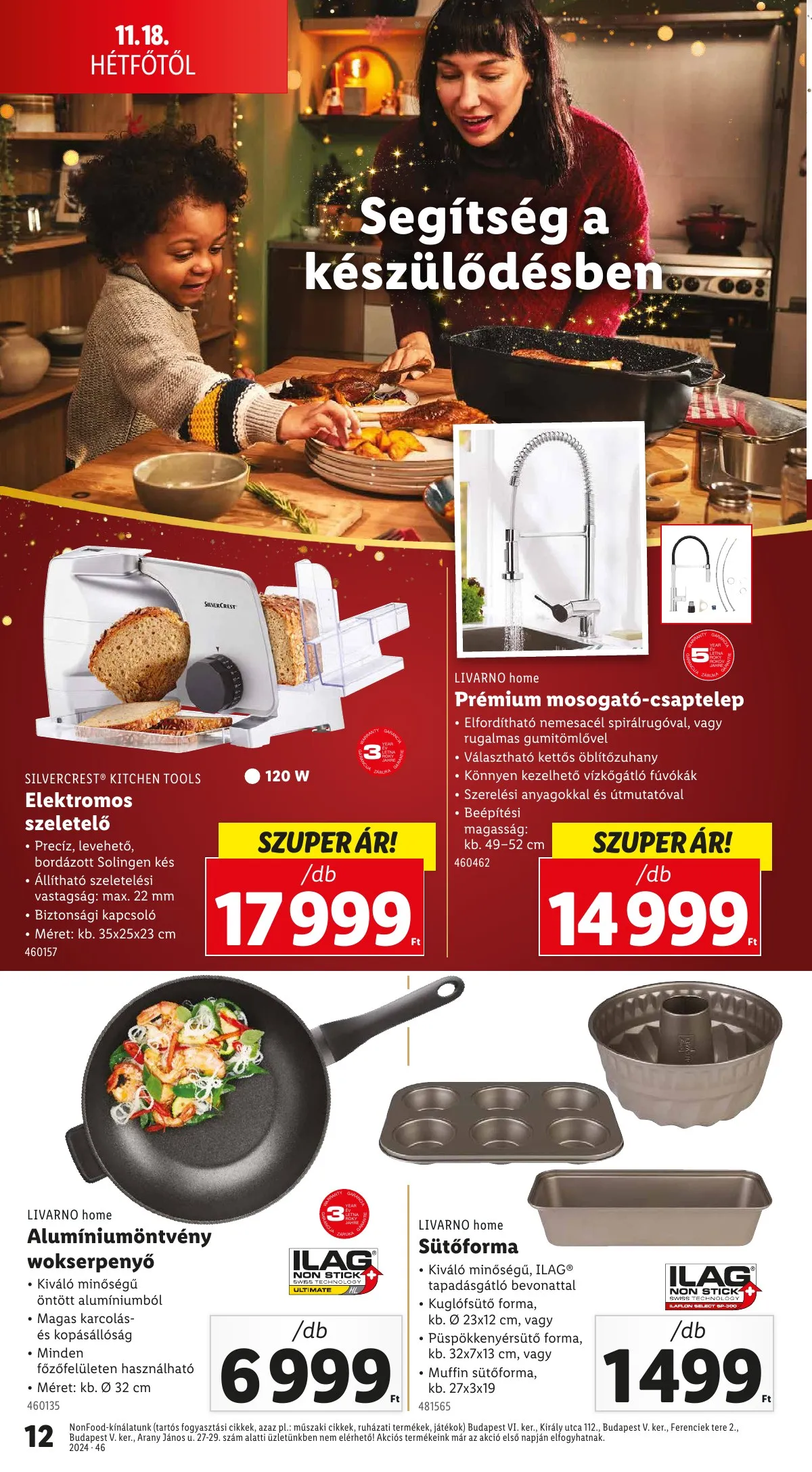 Lidl akciós újság Nonfood 11.14–11.14 – 12. oldal