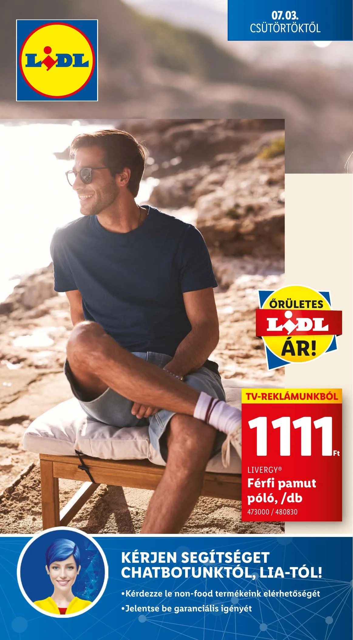 Lidl akciós újság Nonfood 07.03–07.03