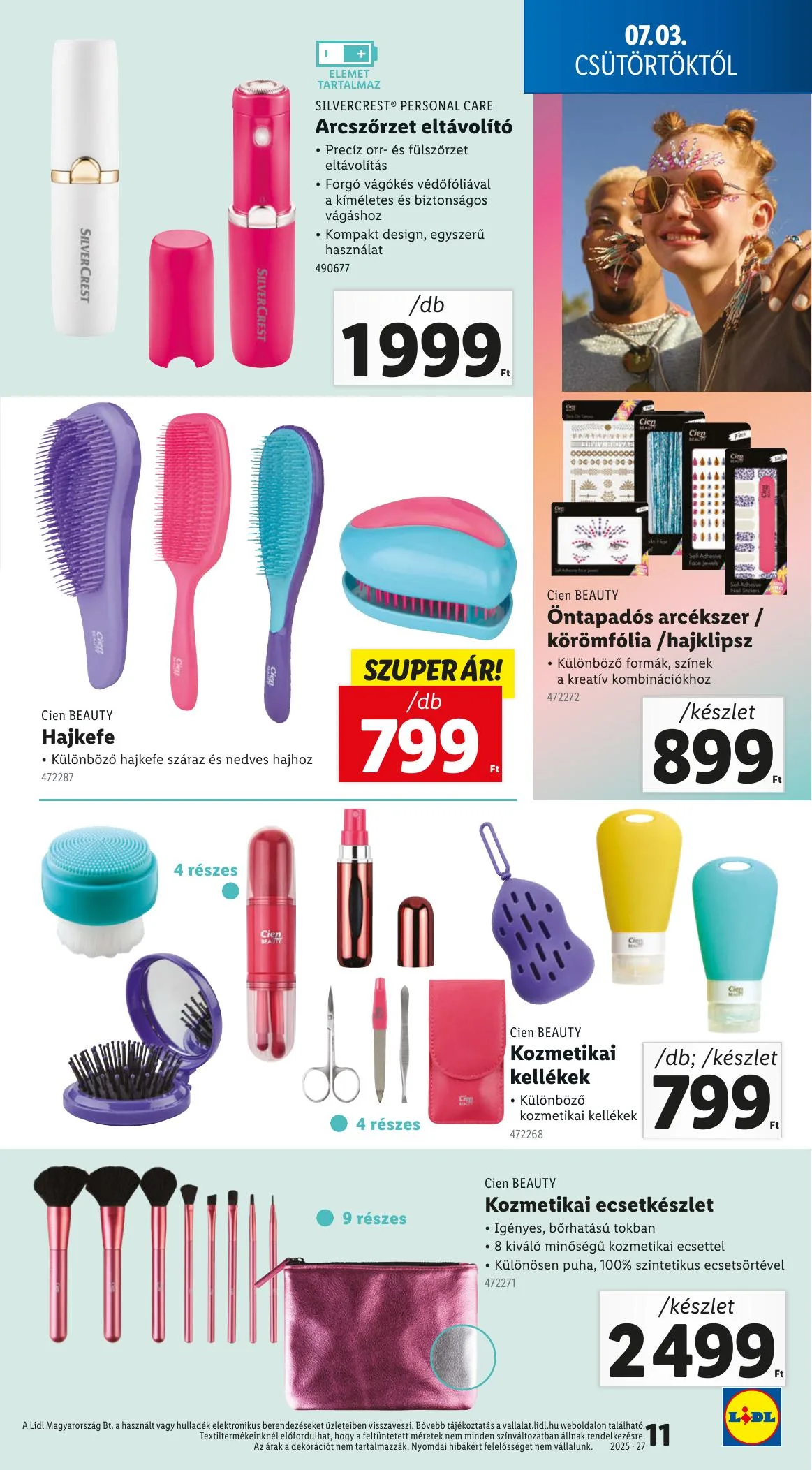 Lidl akciós újság Nonfood 07.03–07.03 – 11. oldal