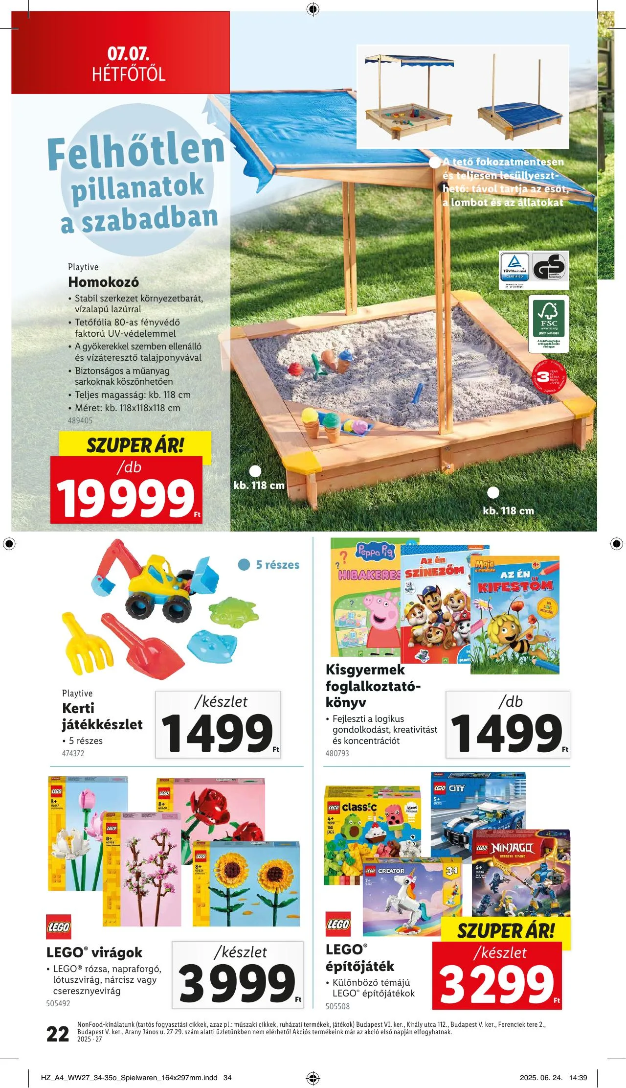 Lidl akciós újság Nonfood 07.03–07.03 – 22. oldal
