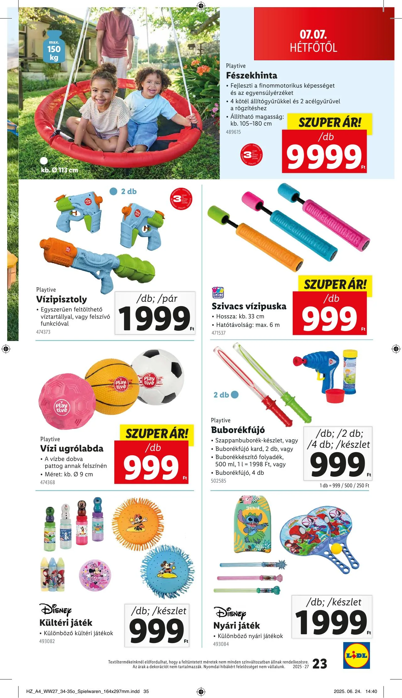 Lidl akciós újság Nonfood 07.03–07.03 – 23. oldal
