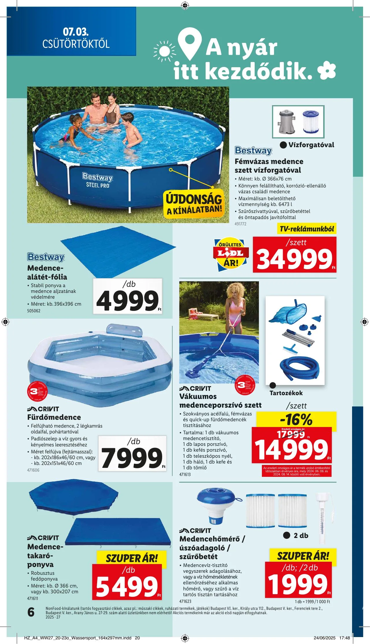 Lidl akciós újság Nonfood 07.03–07.03 – 6. oldal
