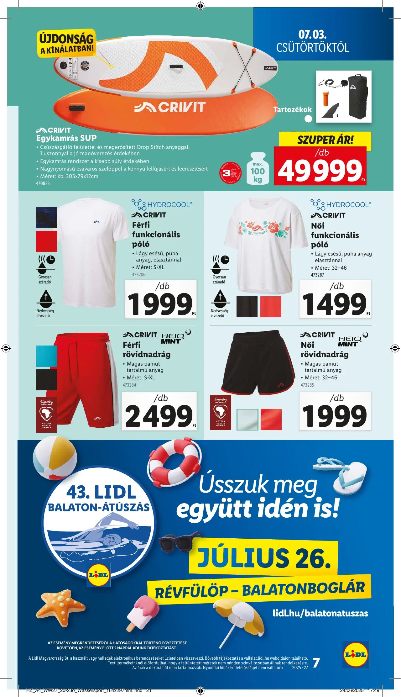 Lidl akciós újság Nonfood 07.03–07.03 – 7. oldal