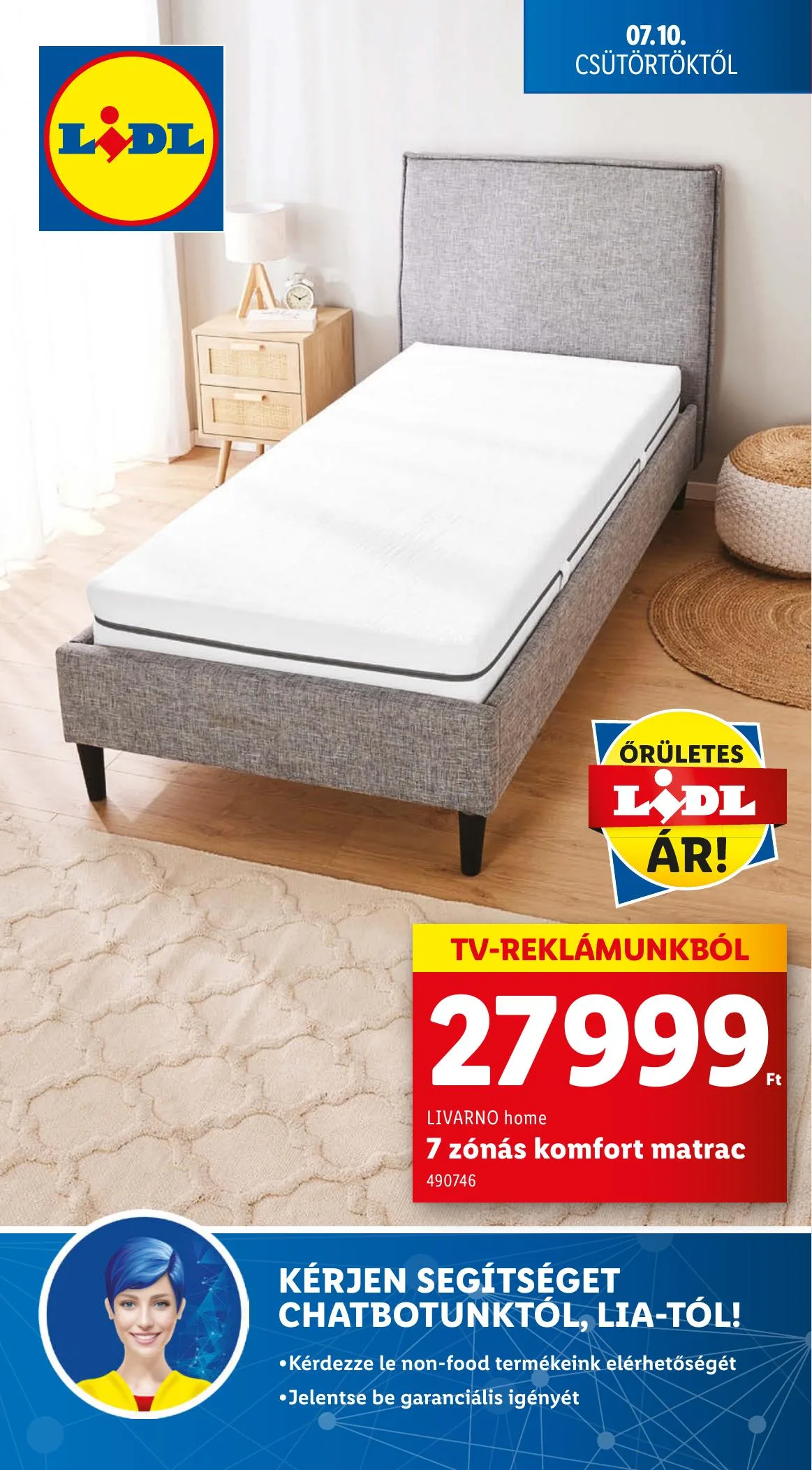 Lidl akciós újság Nonfood 07.10–07.10