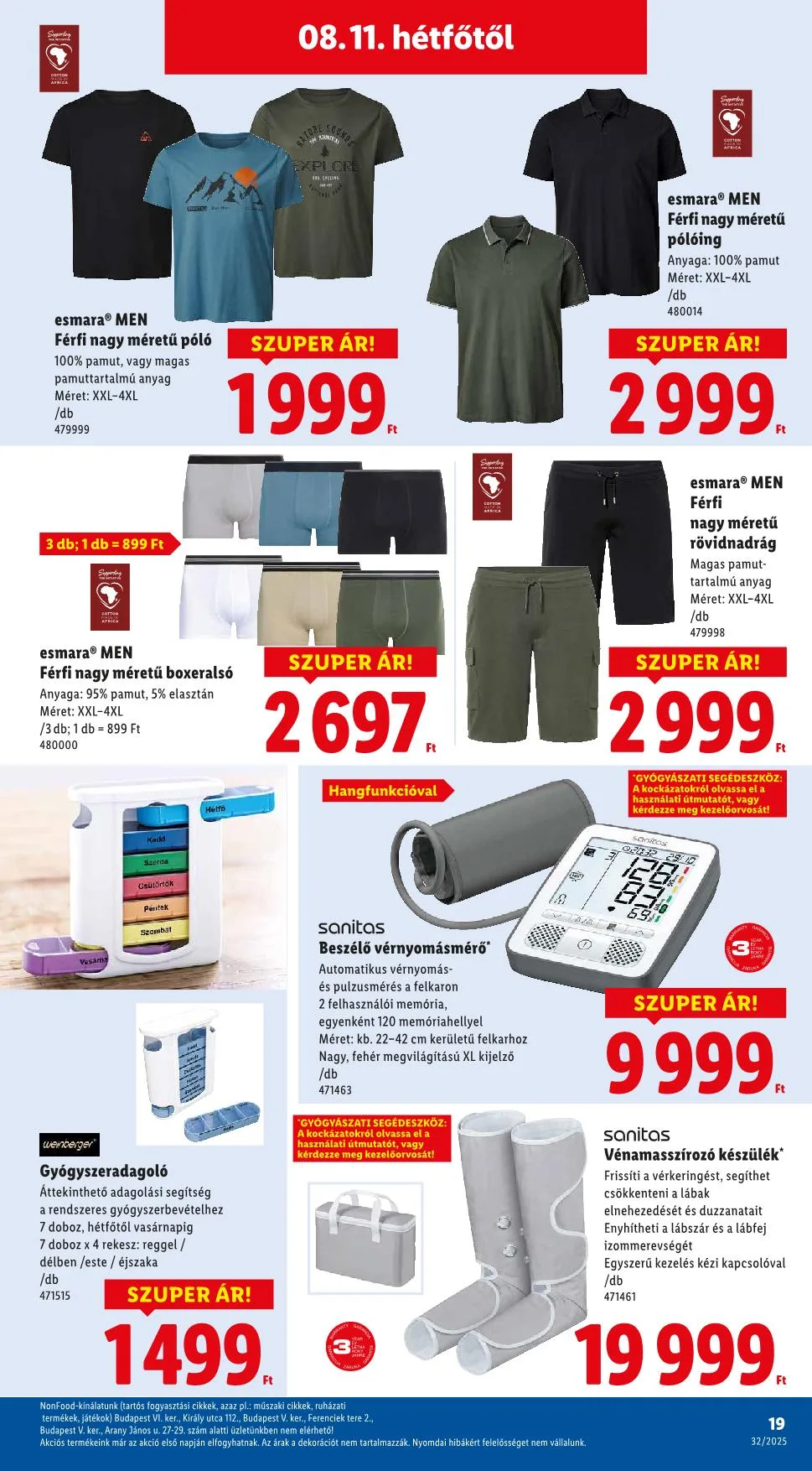 Lidl akciós újság Nonfood 08.07–08.07 – 11. oldal