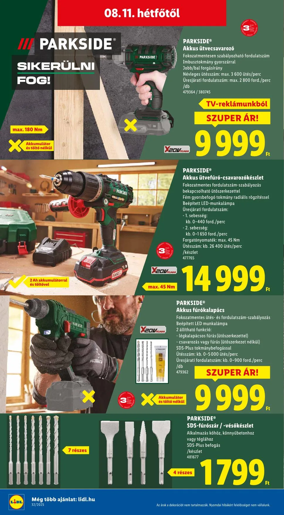 Lidl akciós újság Nonfood 08.07–08.07 – 4. oldal