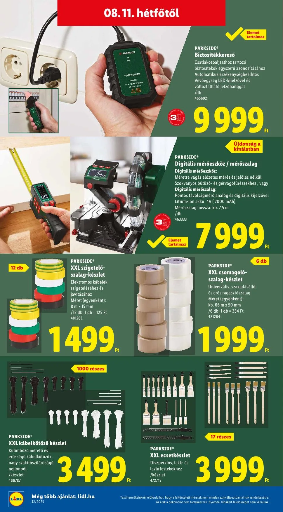 Lidl akciós újság Nonfood 08.07–08.07 – 8. oldal