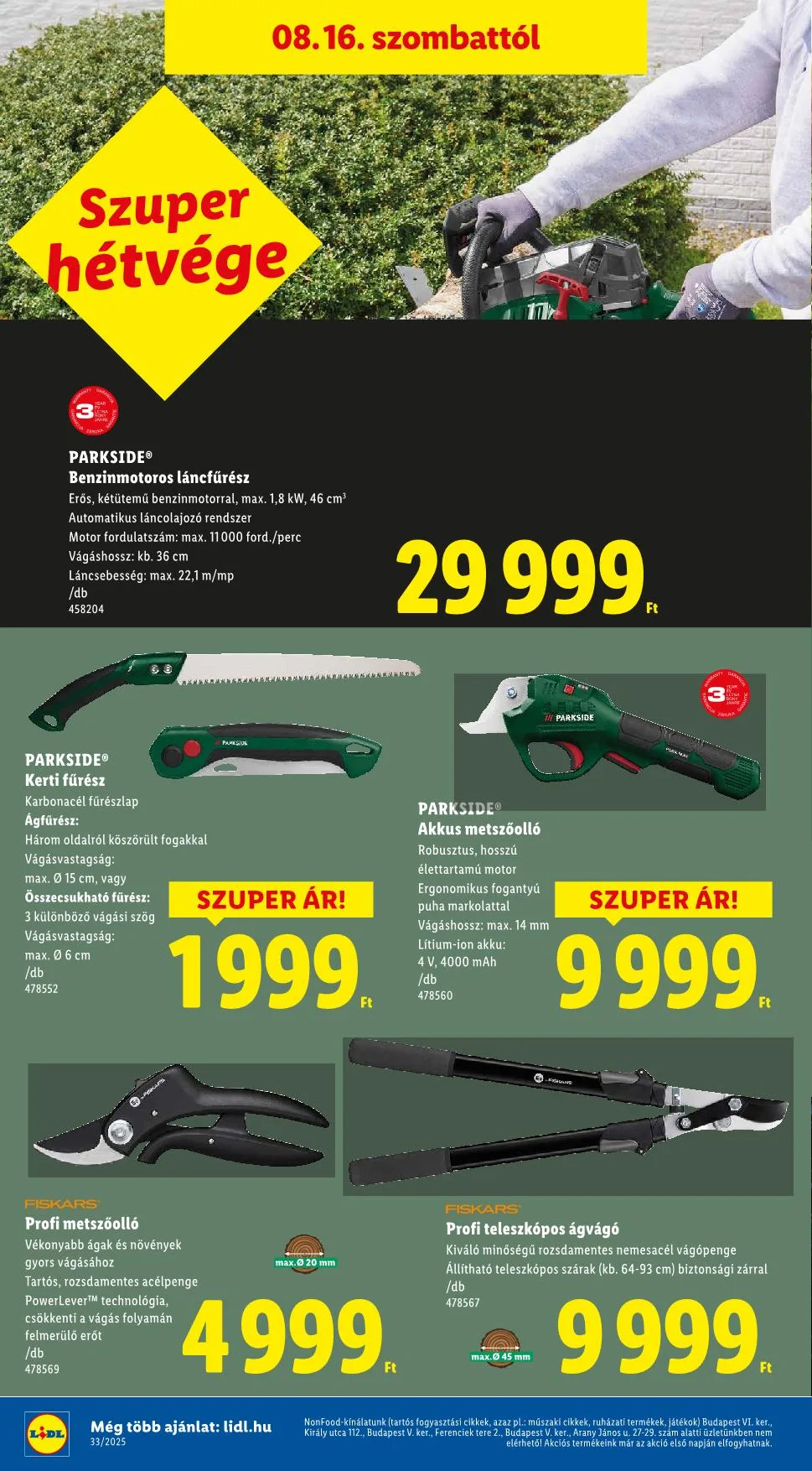 Lidl akciós újság Nonfood 08.14–08.14 – 4. oldal