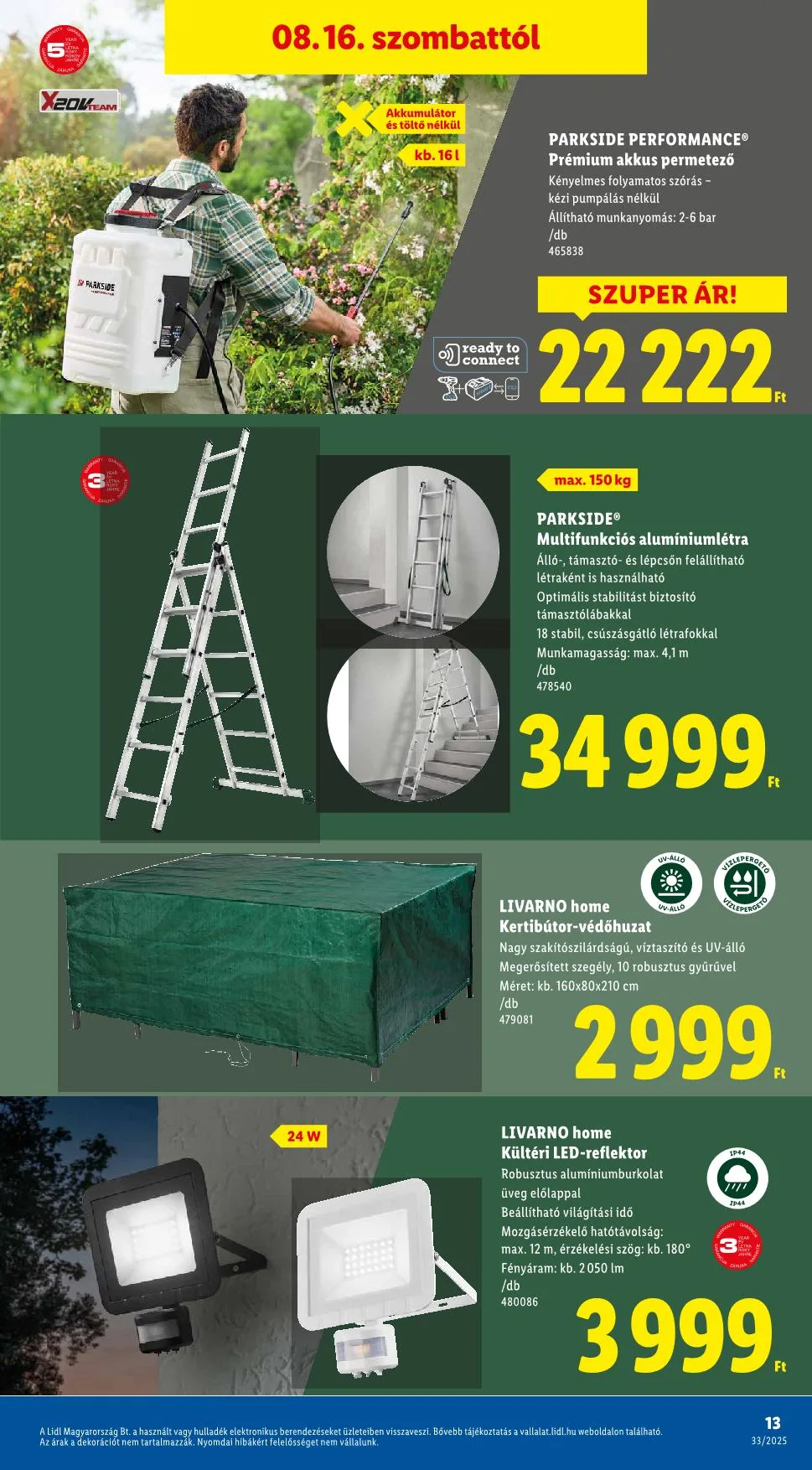 Lidl akciós újság Nonfood 08.14–08.14 – 5. oldal