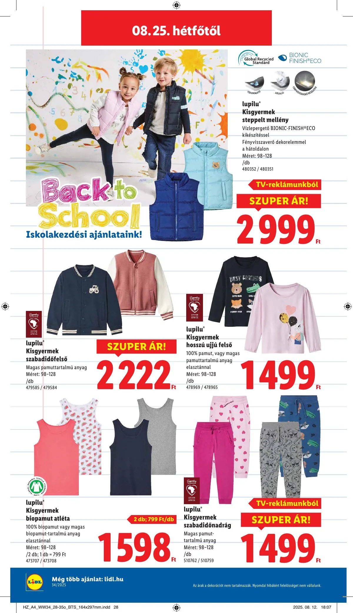 Lidl akciós újság Nonfood 08.21–08.21 – 14. oldal
