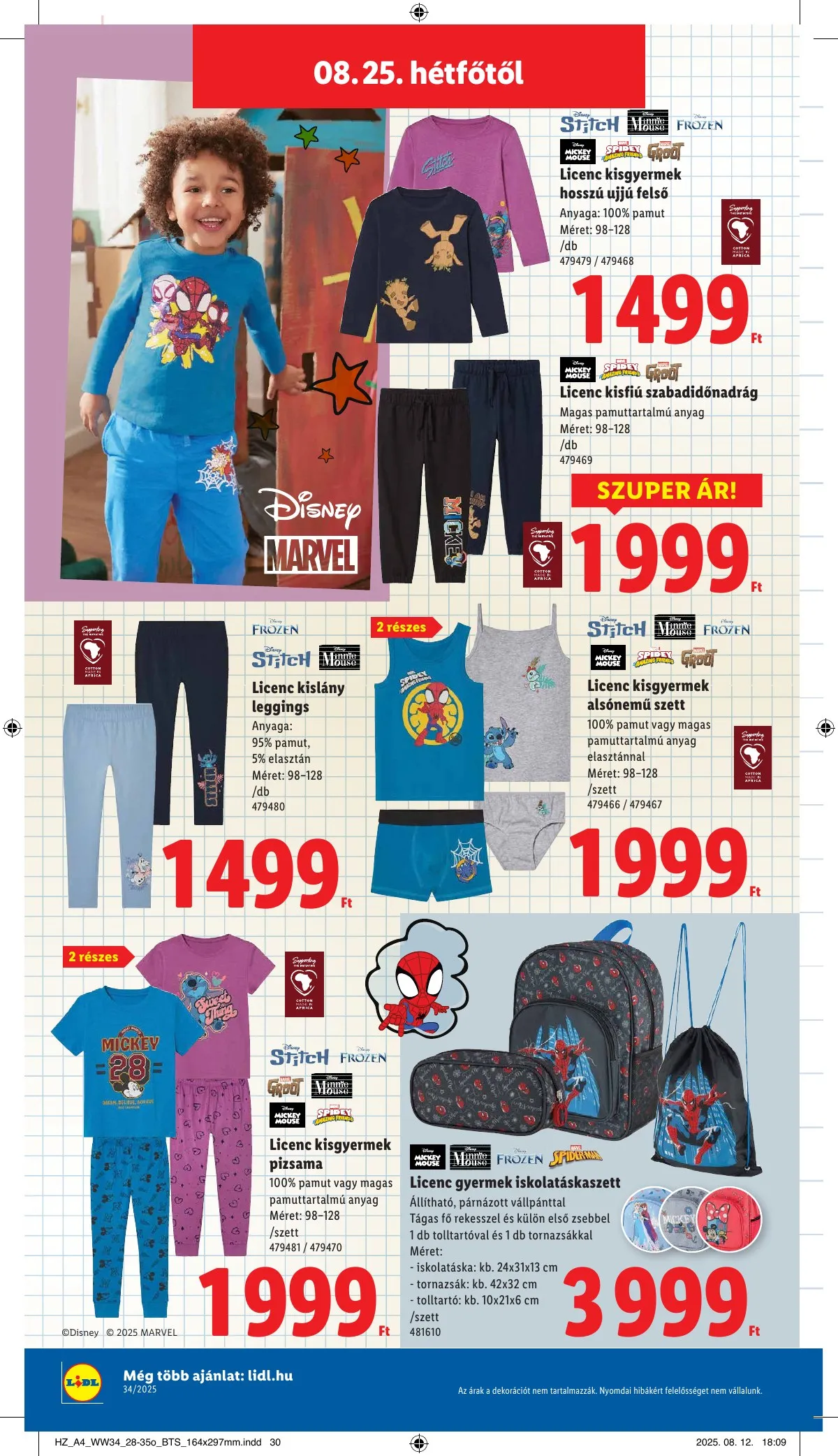 Lidl akciós újság Nonfood 08.21–08.21 – 16. oldal