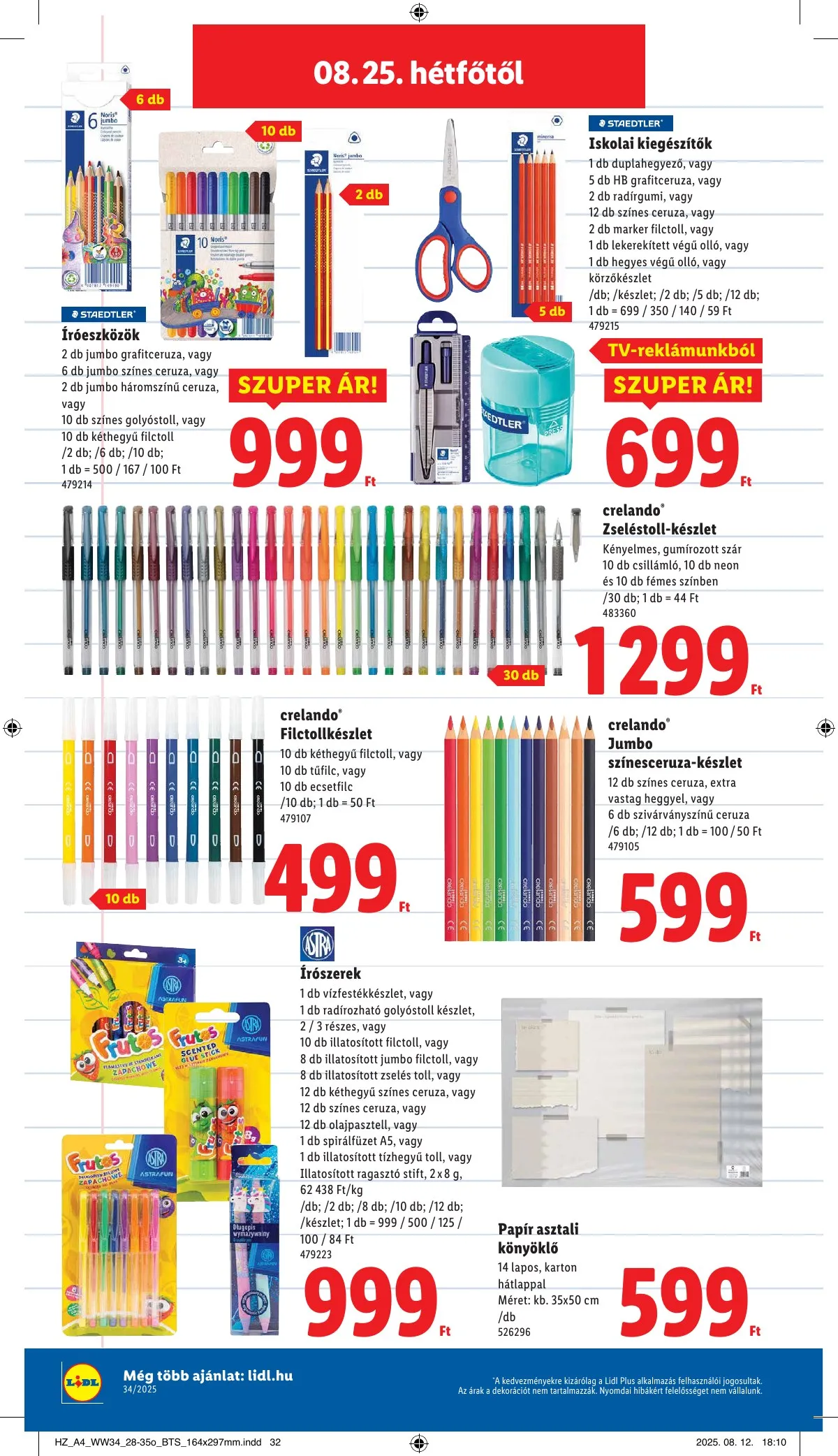 Lidl akciós újság Nonfood 08.21–08.21 – 18. oldal