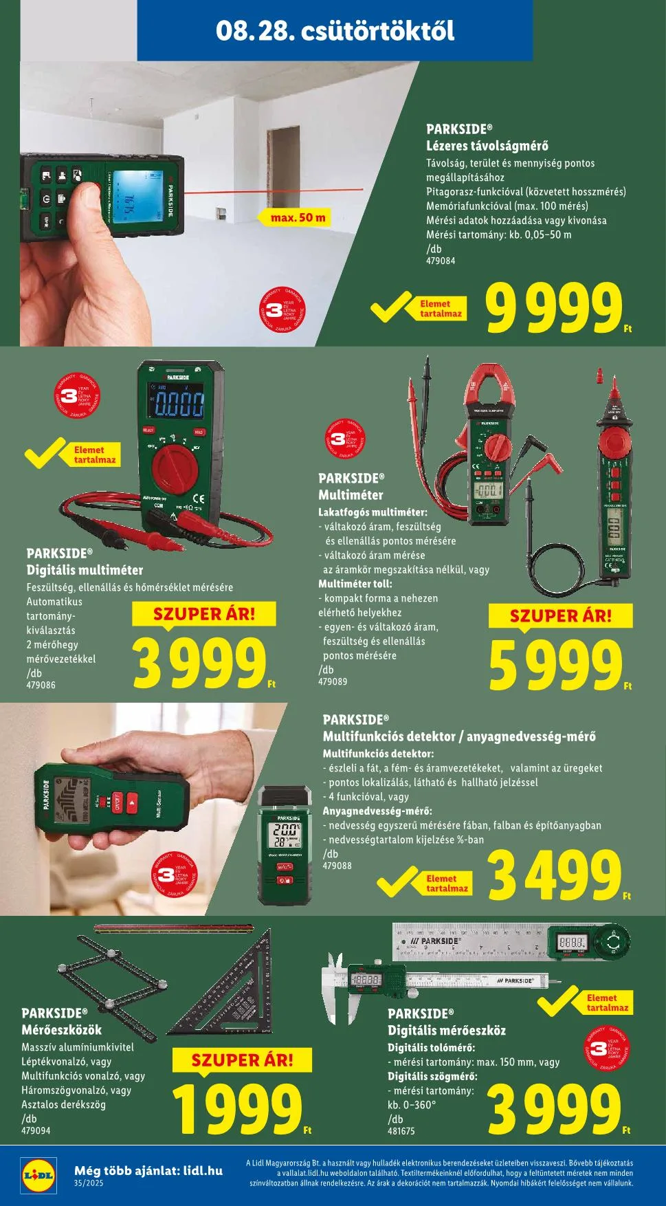 Lidl akciós újság Nonfood 08.28–08.28 – 16. oldal