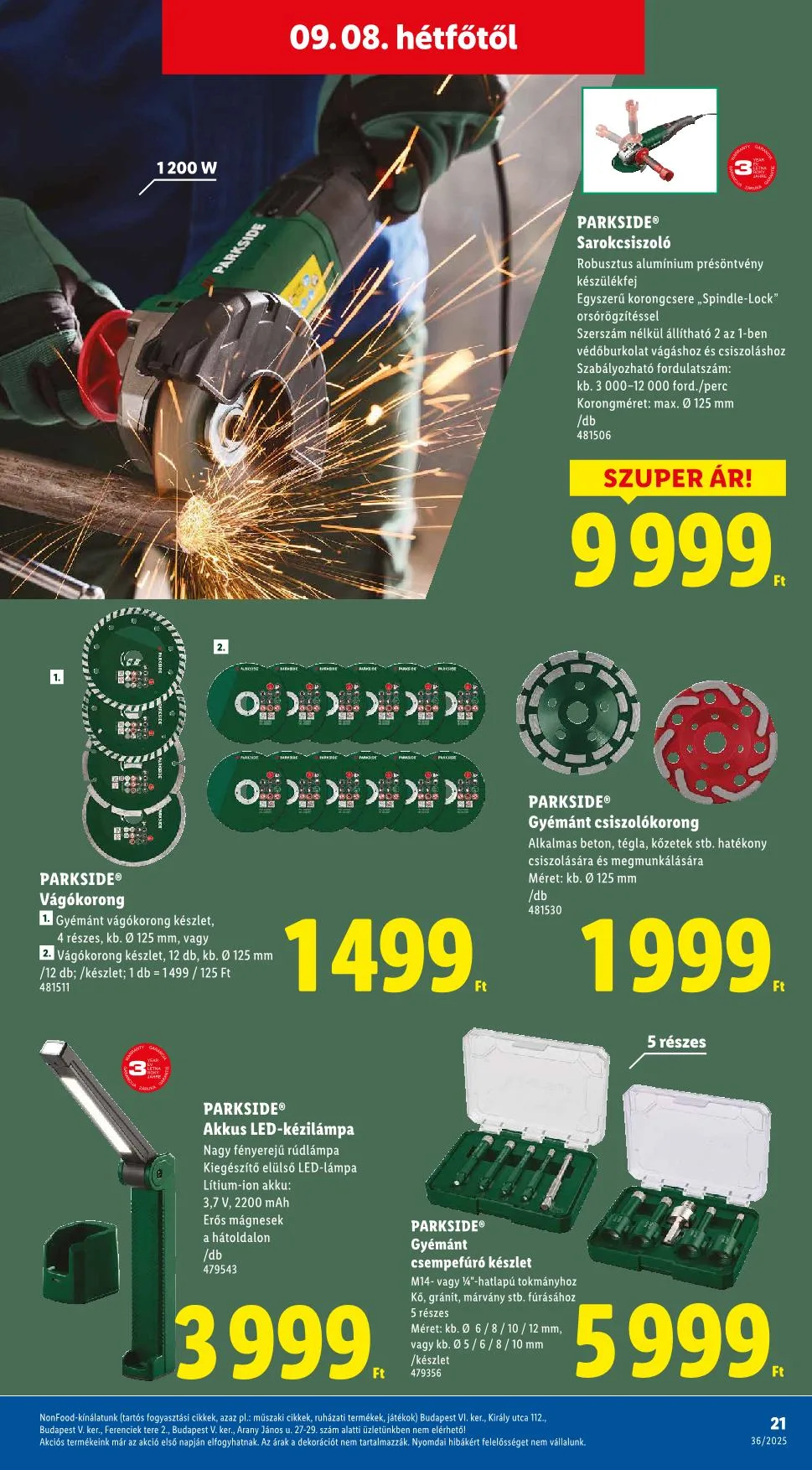 Lidl akciós újság Nonfood 09.04–09.04 – 14. oldal