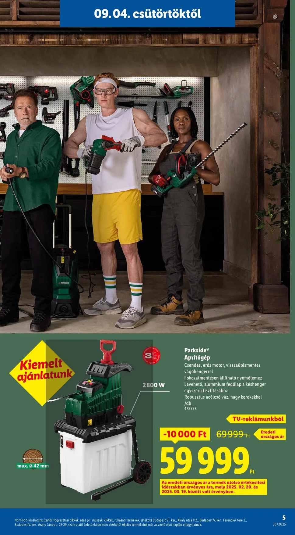 Lidl akciós újság Nonfood 09.04–09.04 – 17. oldal