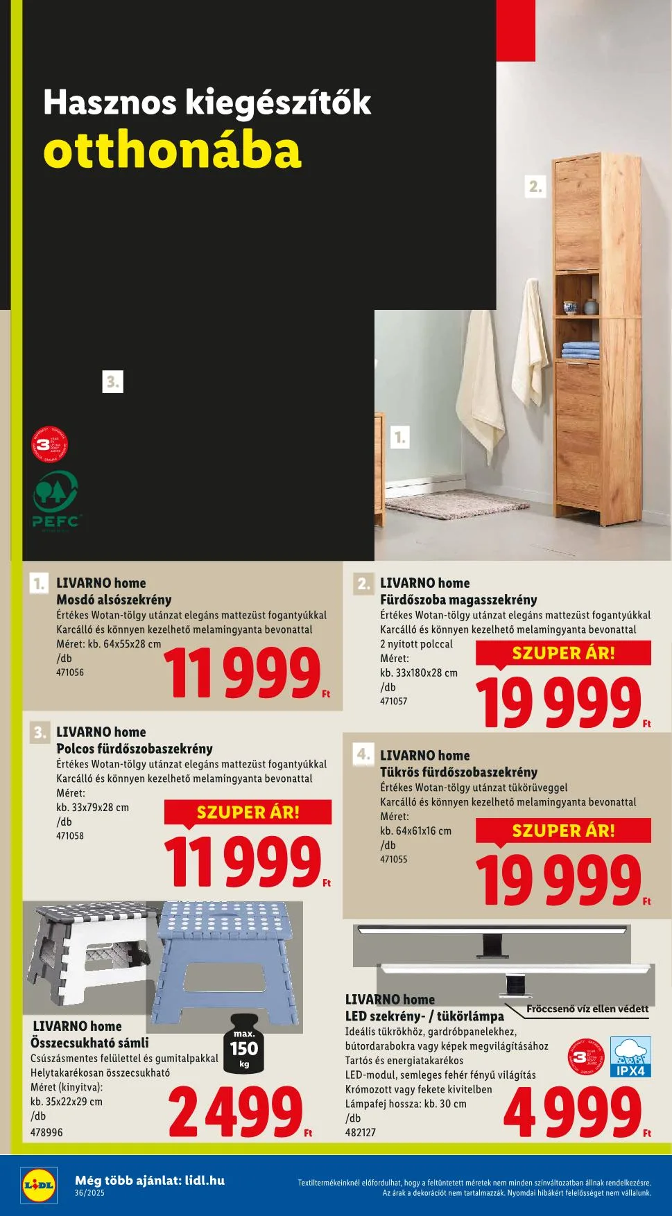 Lidl akciós újság Nonfood 09.04–09.04 – 6. oldal