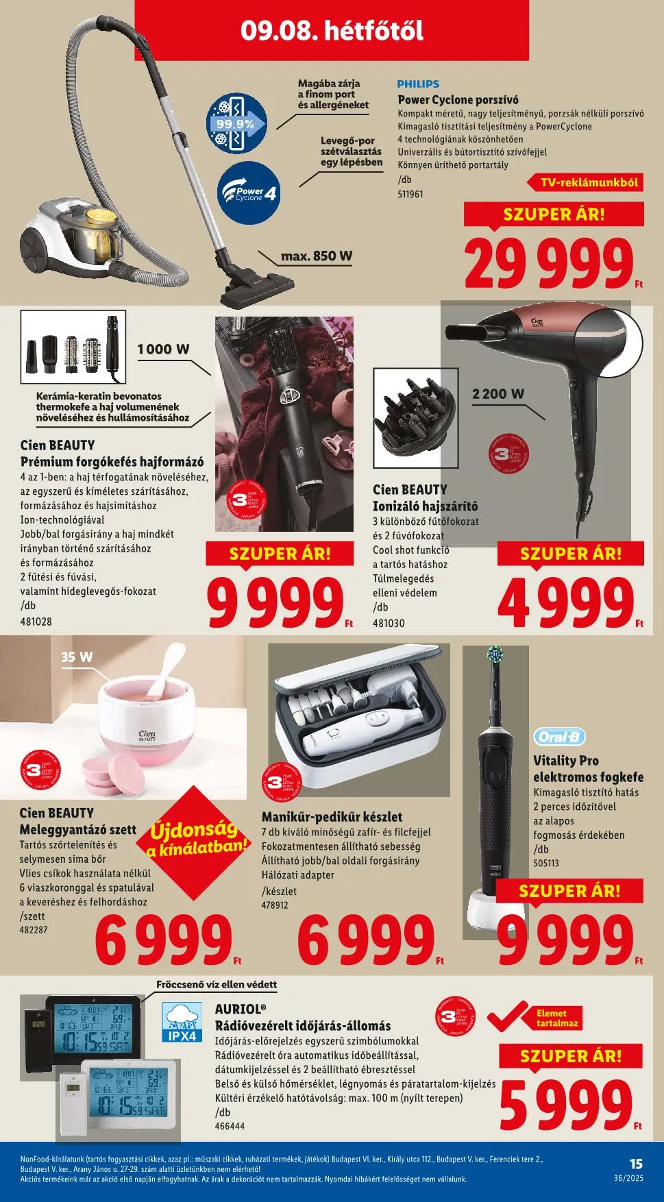 Lidl akciós újság Nonfood 09.04–09.04 – 7. oldal