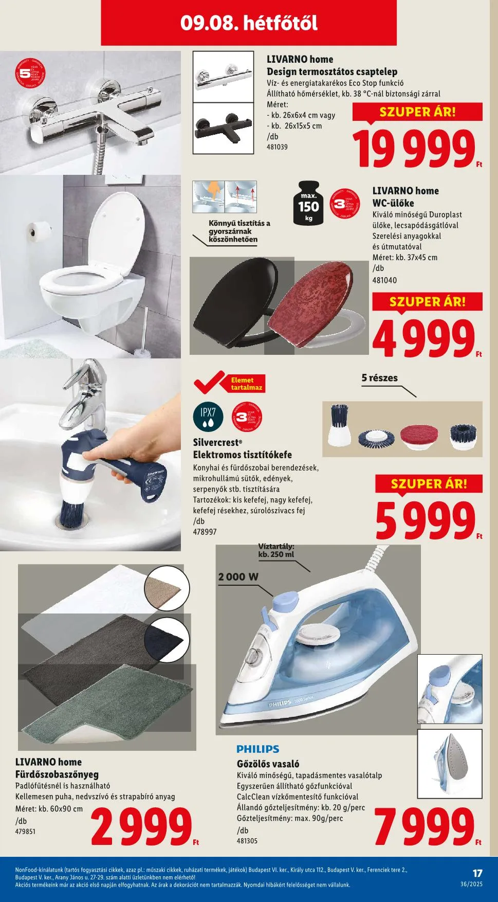 Lidl akciós újság Nonfood 09.04–09.04 – 9. oldal