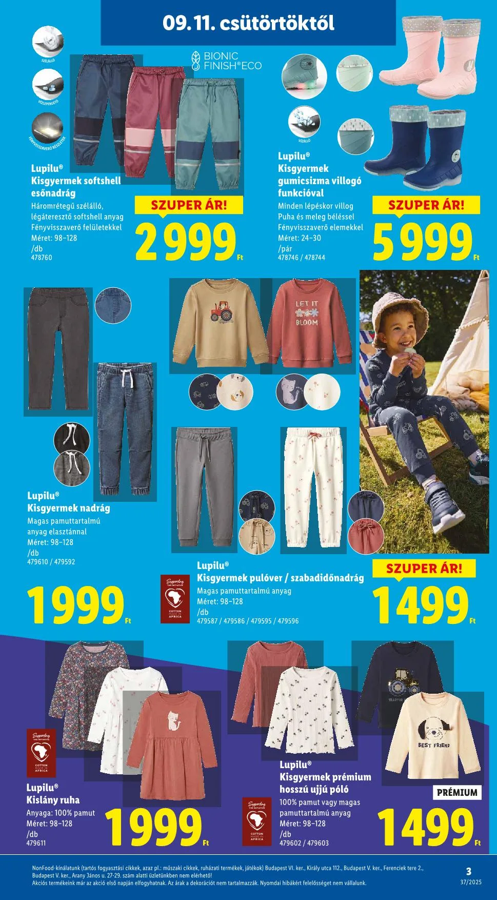 Lidl akciós újság Nonfood 09.11–09.11 – 13. oldal
