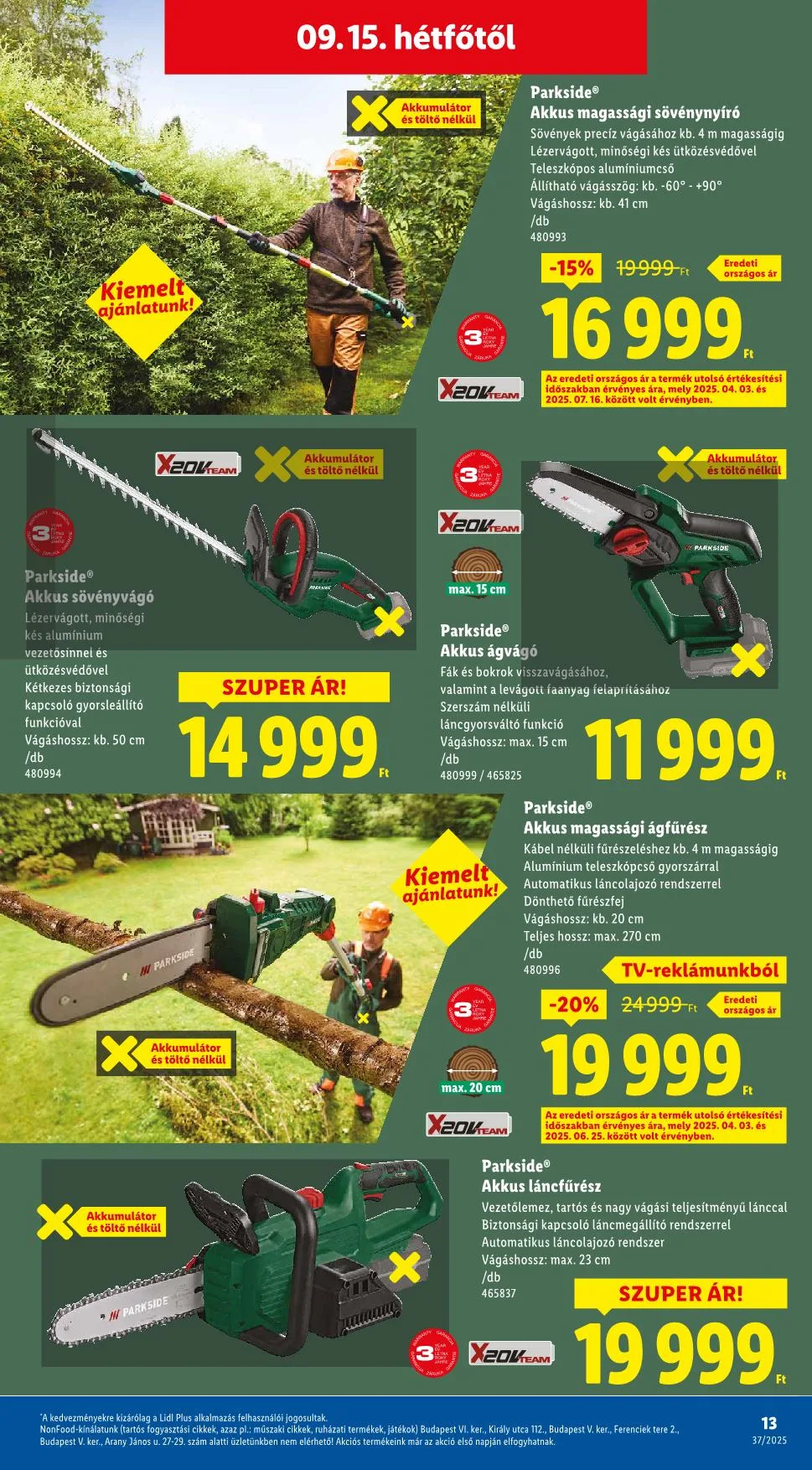 Lidl akciós újság Nonfood 09.11–09.11 – 5. oldal