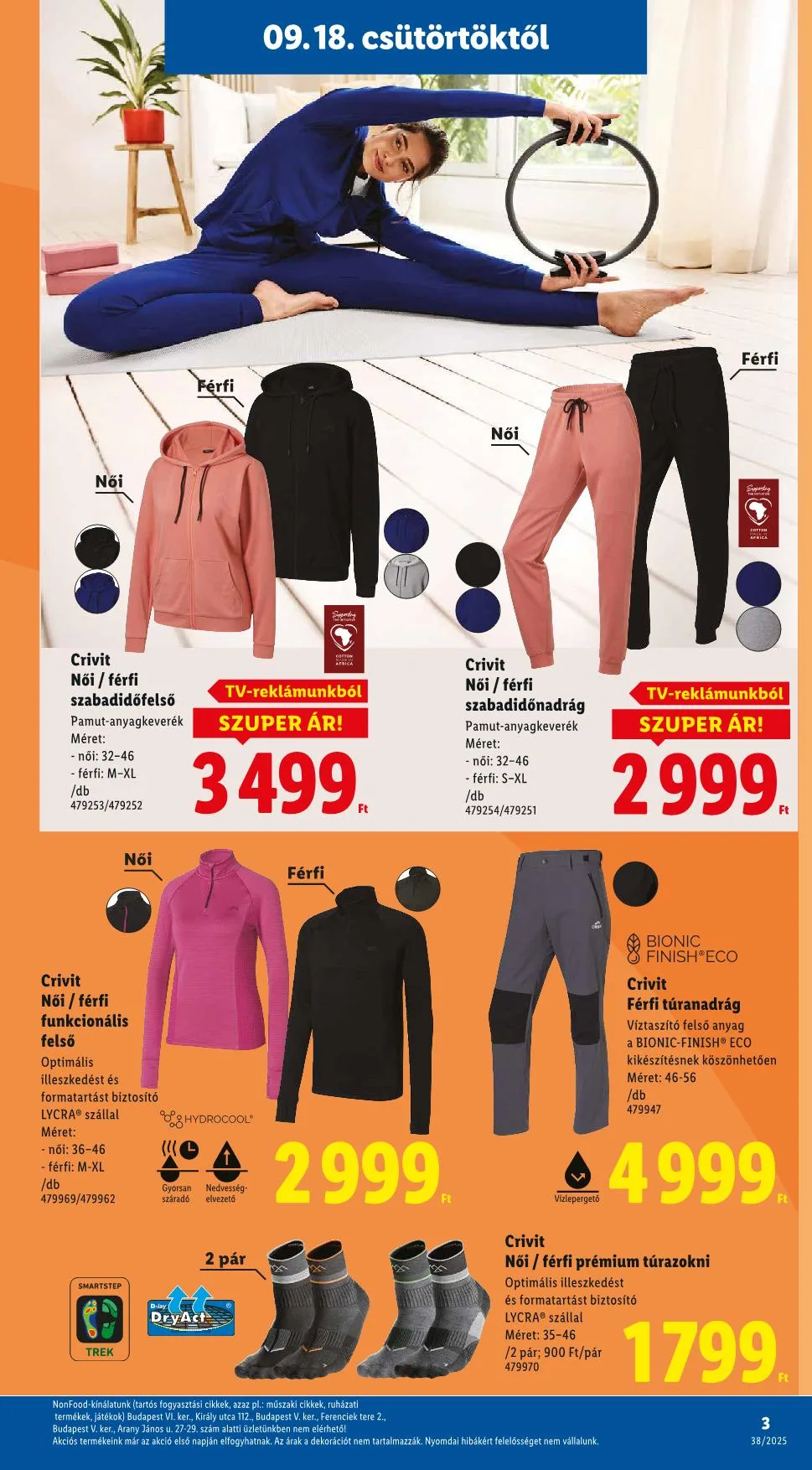 Lidl akciós újság Nonfood 09.18–09.18 – 13. oldal