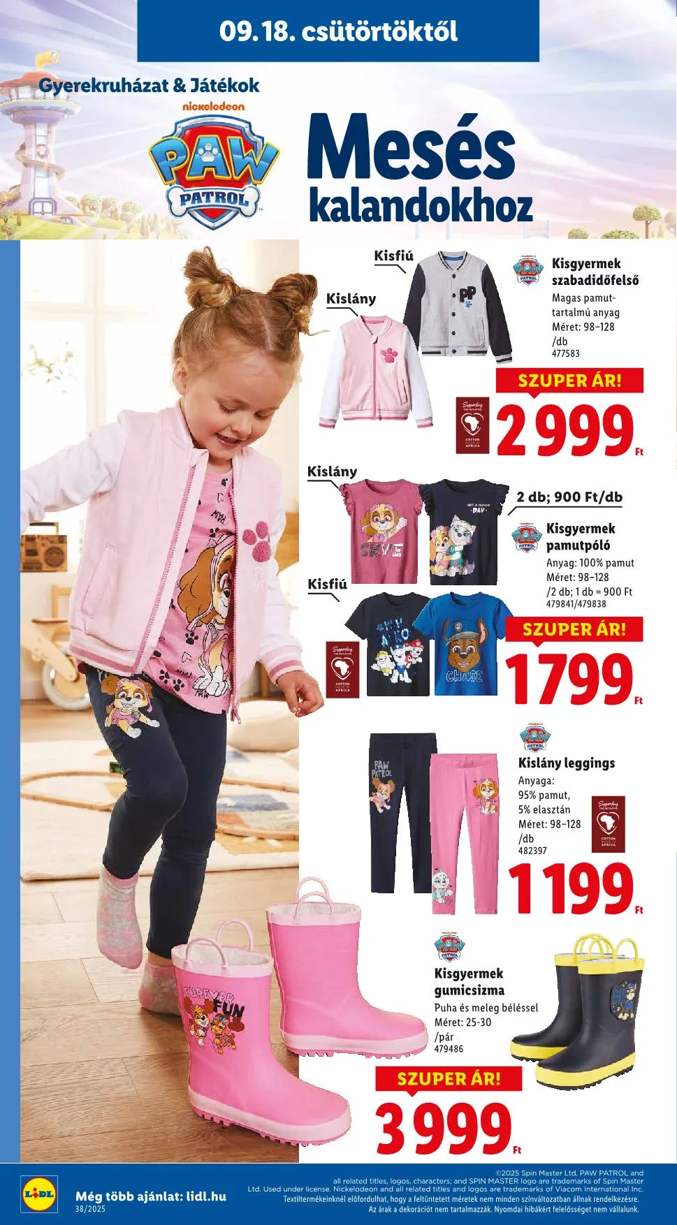 Lidl akciós újság Nonfood 09.18–09.18 – 16. oldal