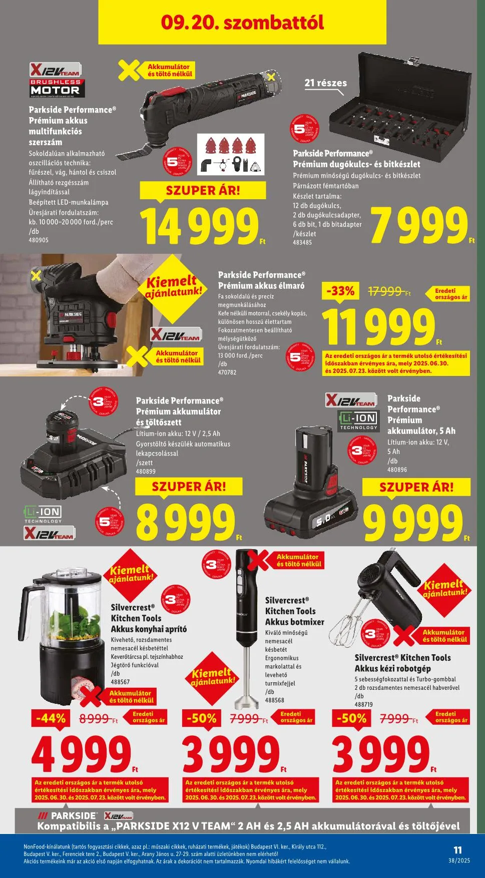 Lidl akciós újság Nonfood 09.18–09.18 – 3. oldal