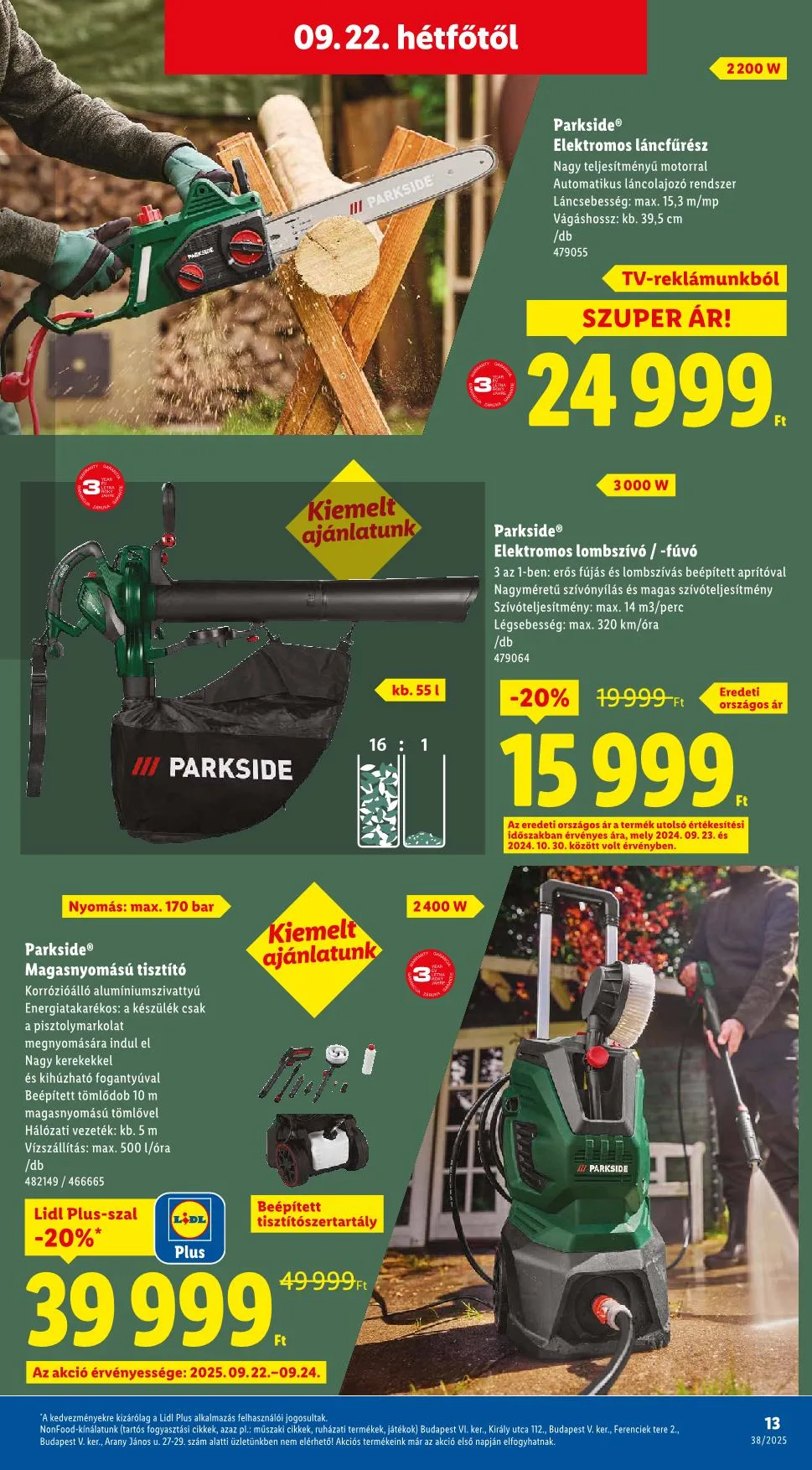 Lidl akciós újság Nonfood 09.18–09.18 – 5. oldal