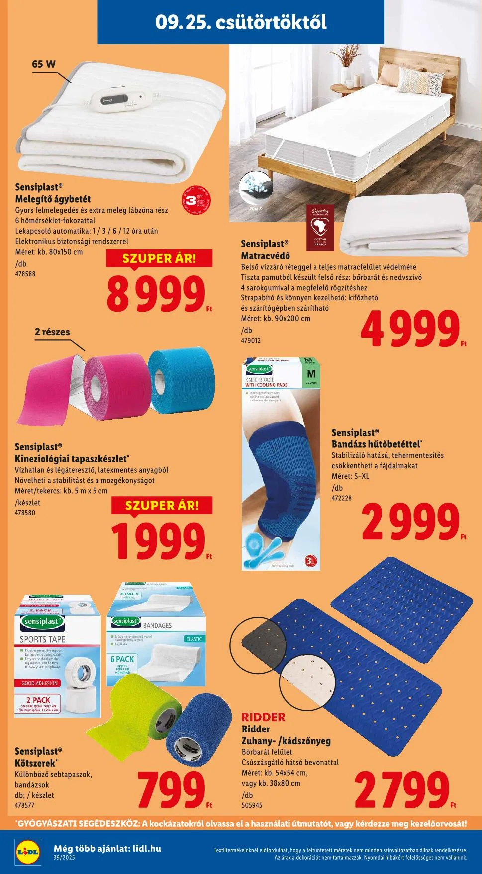 Lidl akciós újság Nonfood 09.25–09.25 – 16. oldal