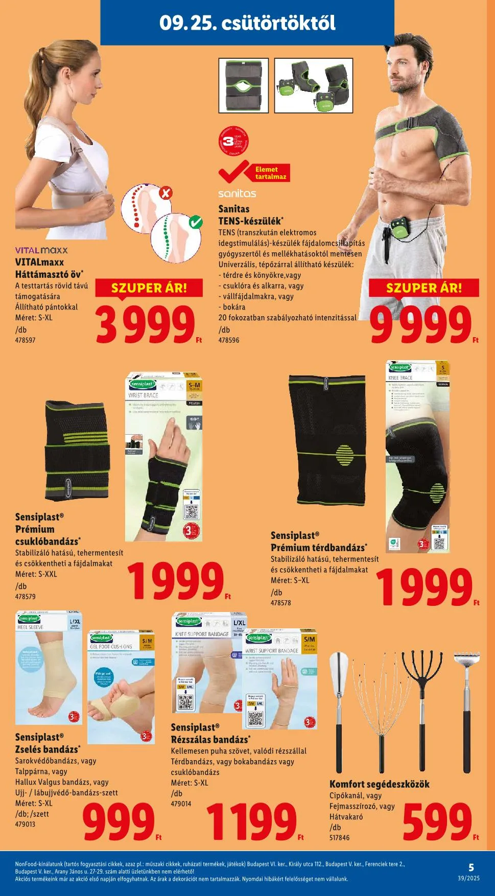 Lidl akciós újság Nonfood 09.25–09.25 – 17. oldal
