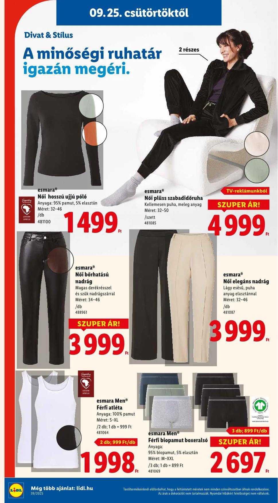 Lidl akciós újság Nonfood 09.25–09.25 – 18. oldal