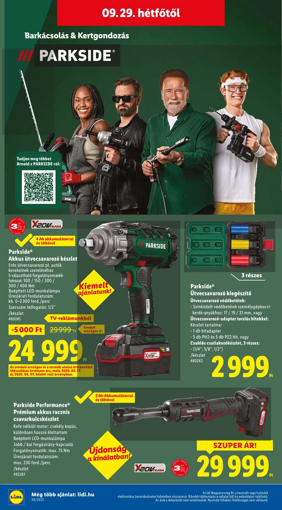 Lidl akciós újság Nonfood 09.25–09.25 – 4. oldal
