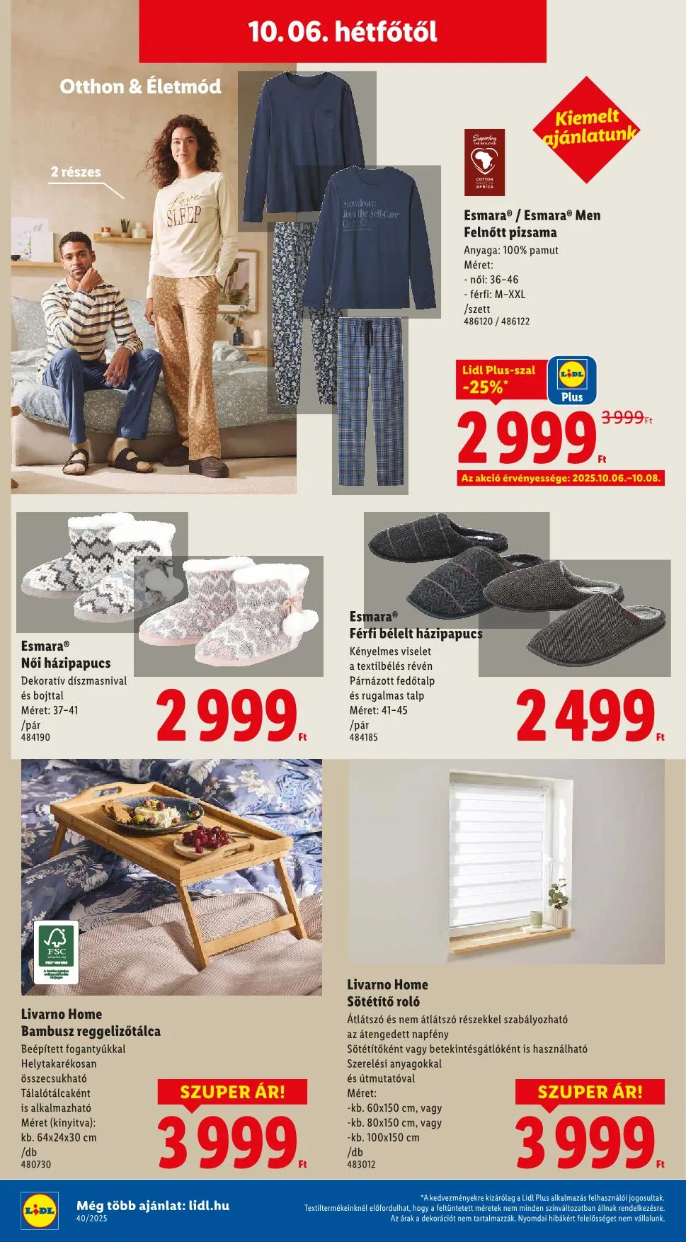 Lidl akciós újság Nonfood 10.02–10.02 – 10. oldal